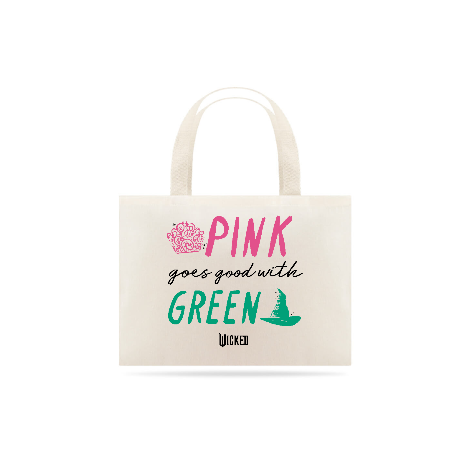 Ecobag Grande - Pink Goes Good With Green