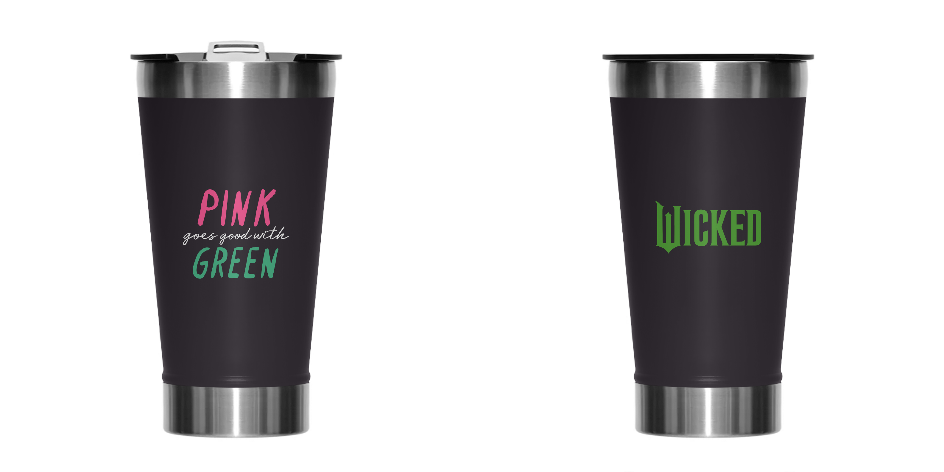 Copo Térmico - Pink Goes Good With Green