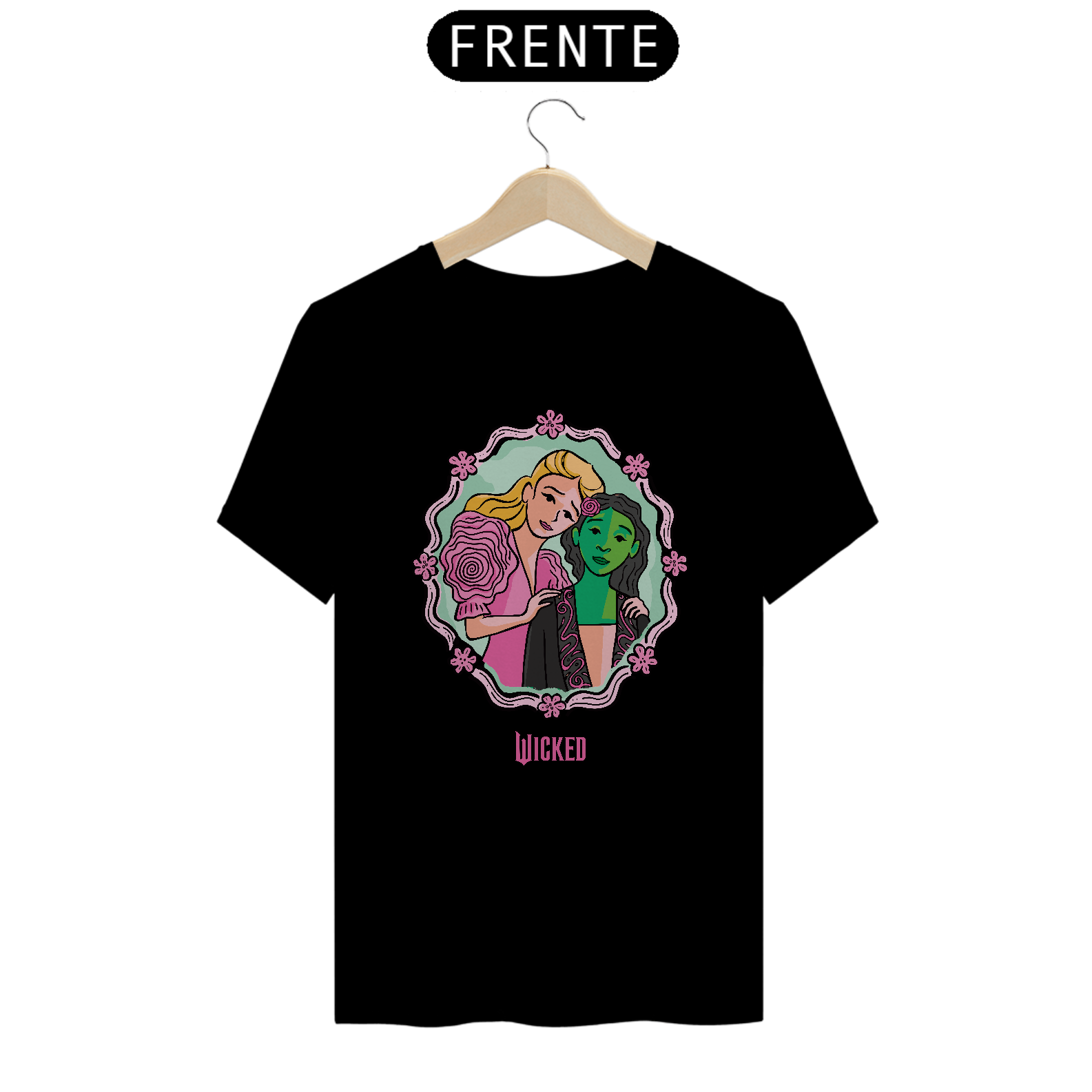 Camiseta - Green Goes Well With Pink 