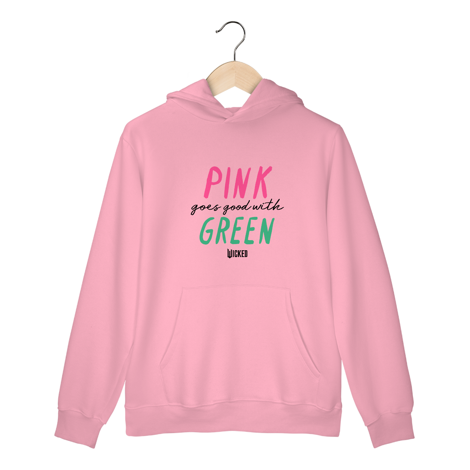 Moletom Canguru - Pink Goes Good With Green