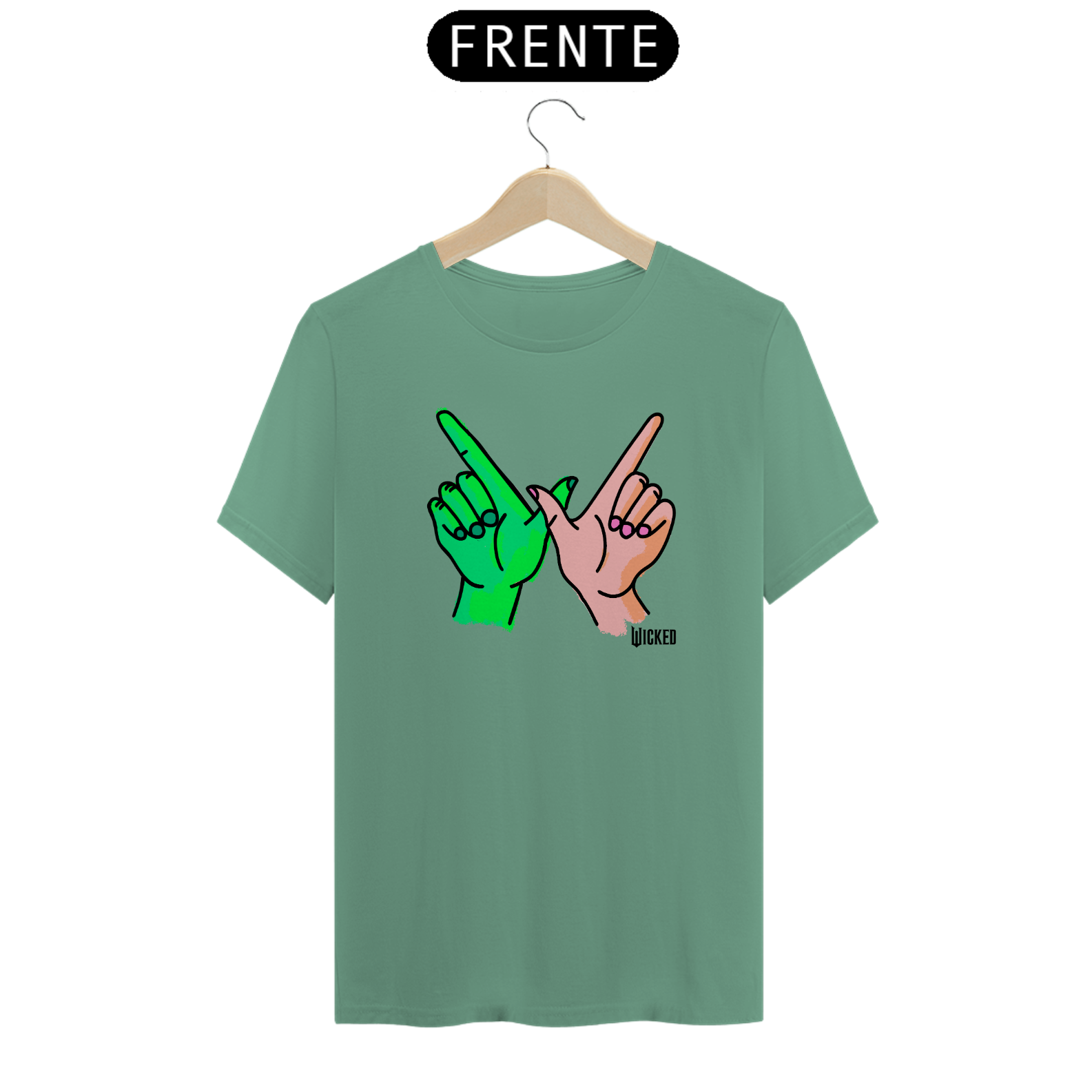 Camiseta Estonada - Wicked W Hands
