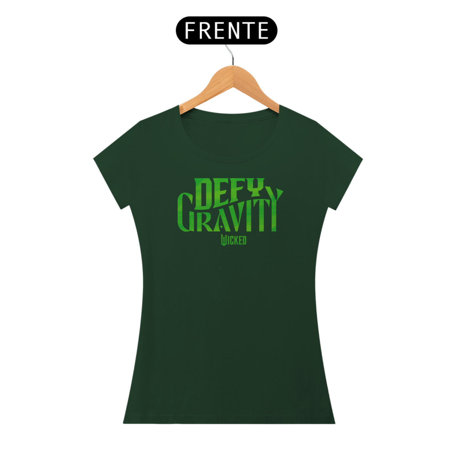 Camiseta Feminina (Algodão Peruano) - Defy Gravity