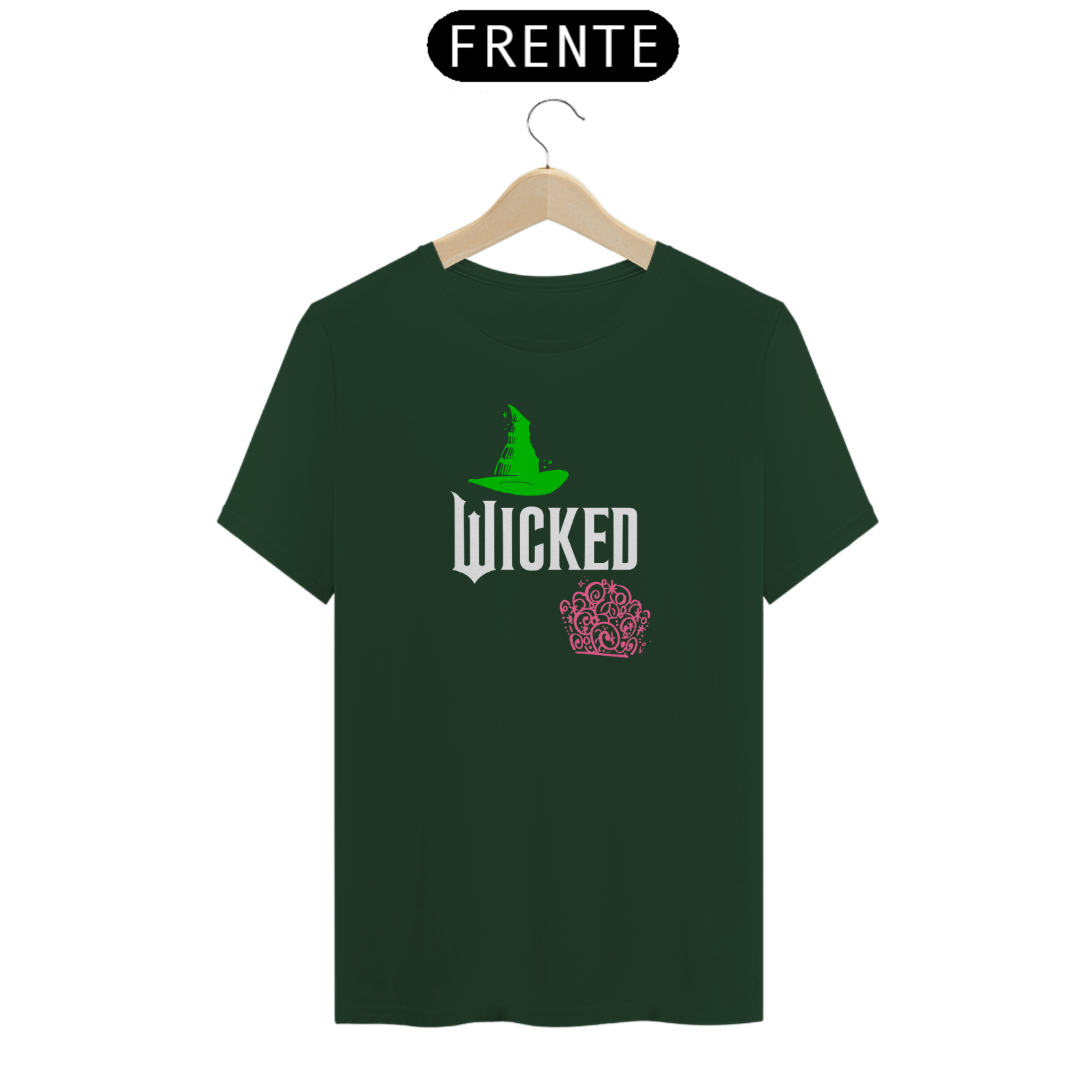 Camiseta (Algodão Peruano) - Wicked Crown & Hat