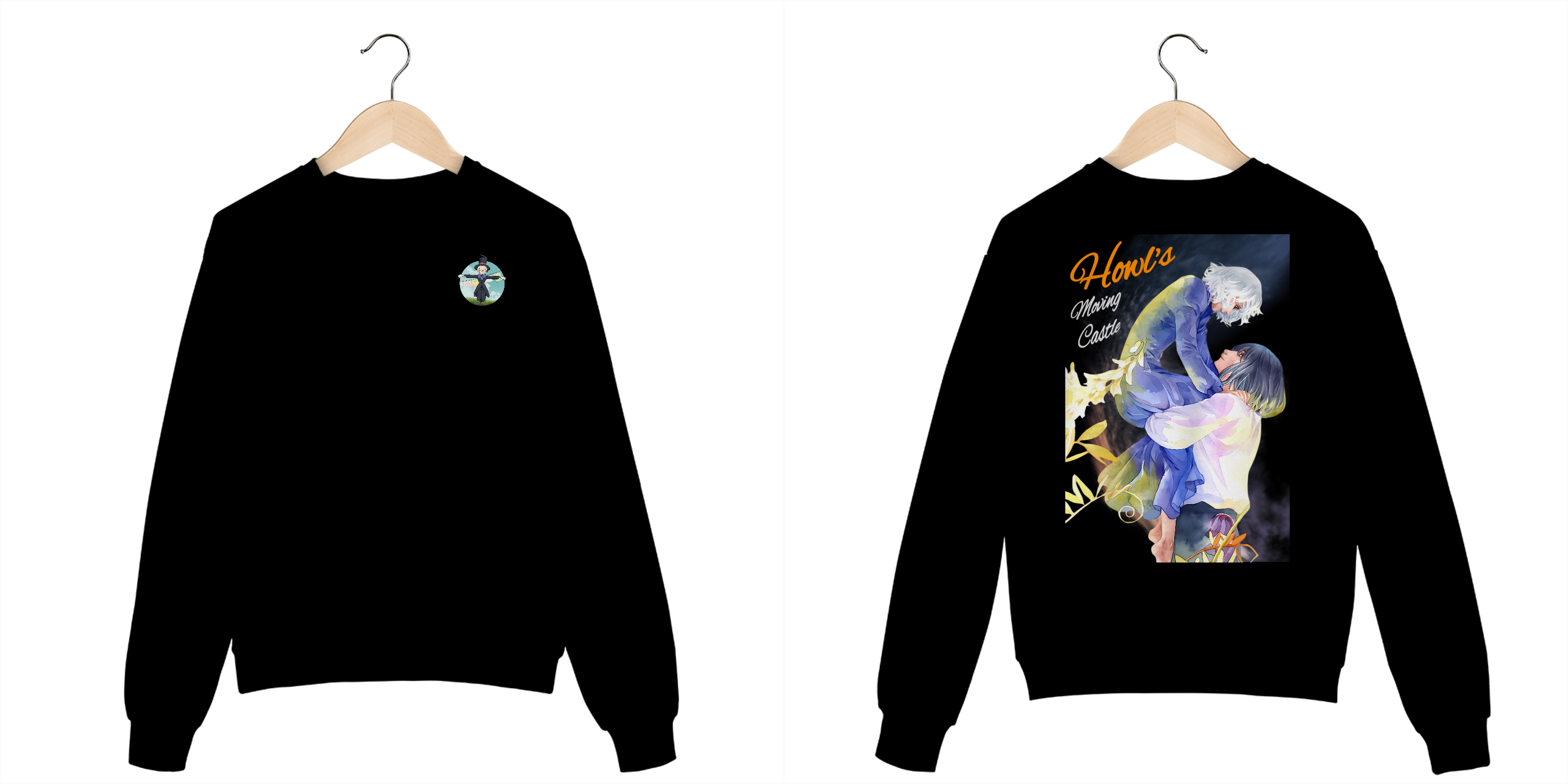 Moletom Fechado Howl’s Moving Castle