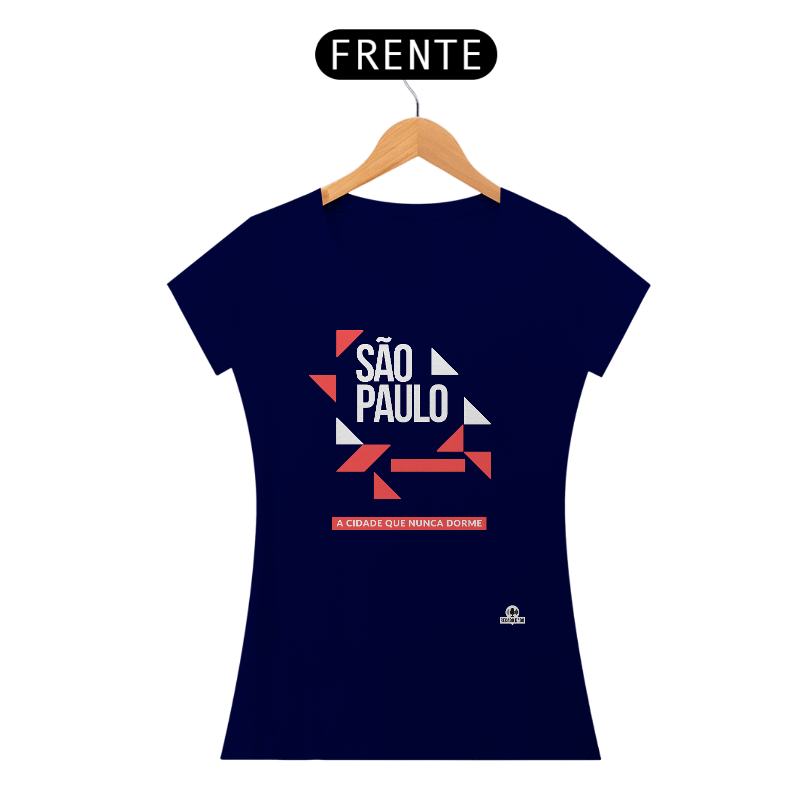 Camiseta feminina de turismo 