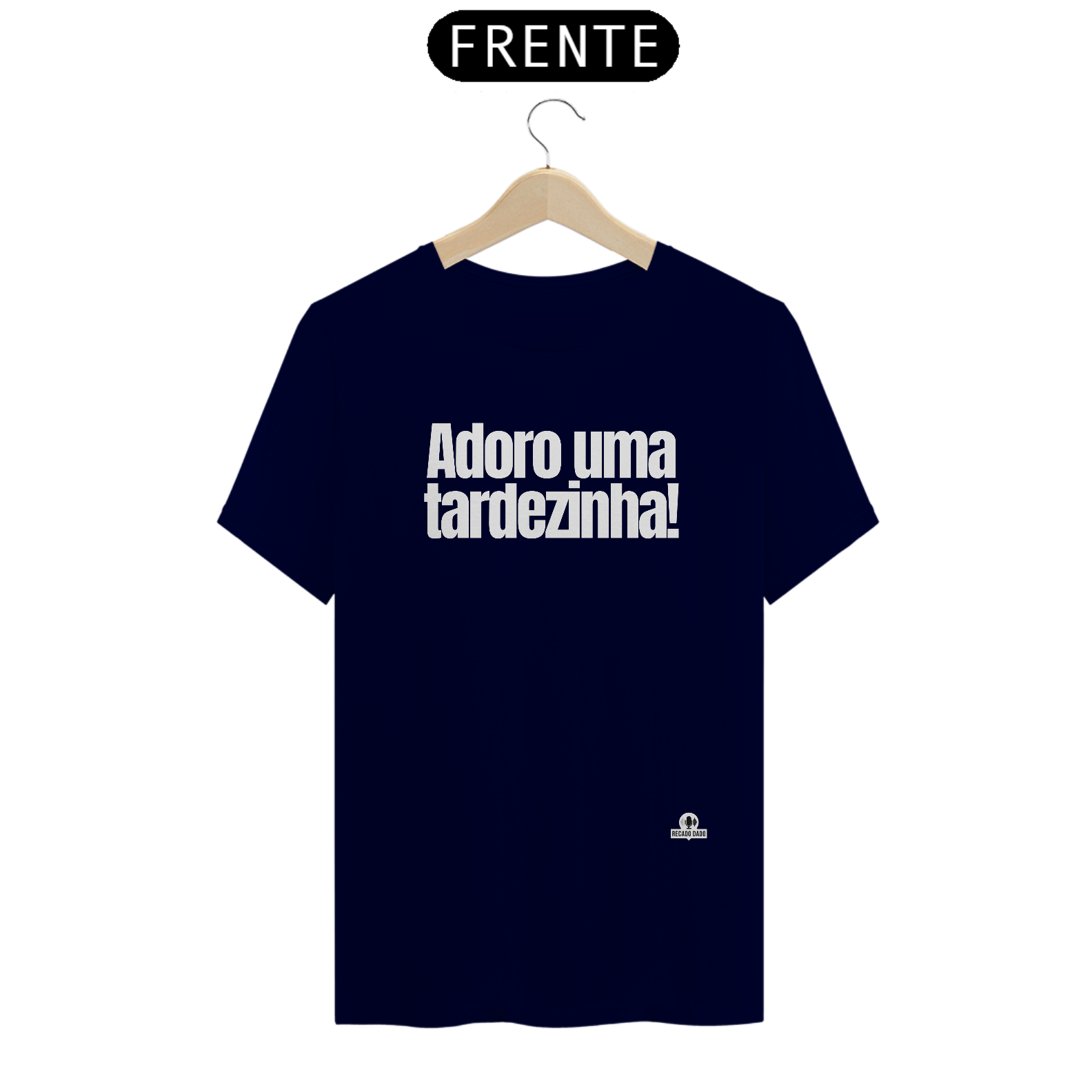 Camiseta de pagode com frase 