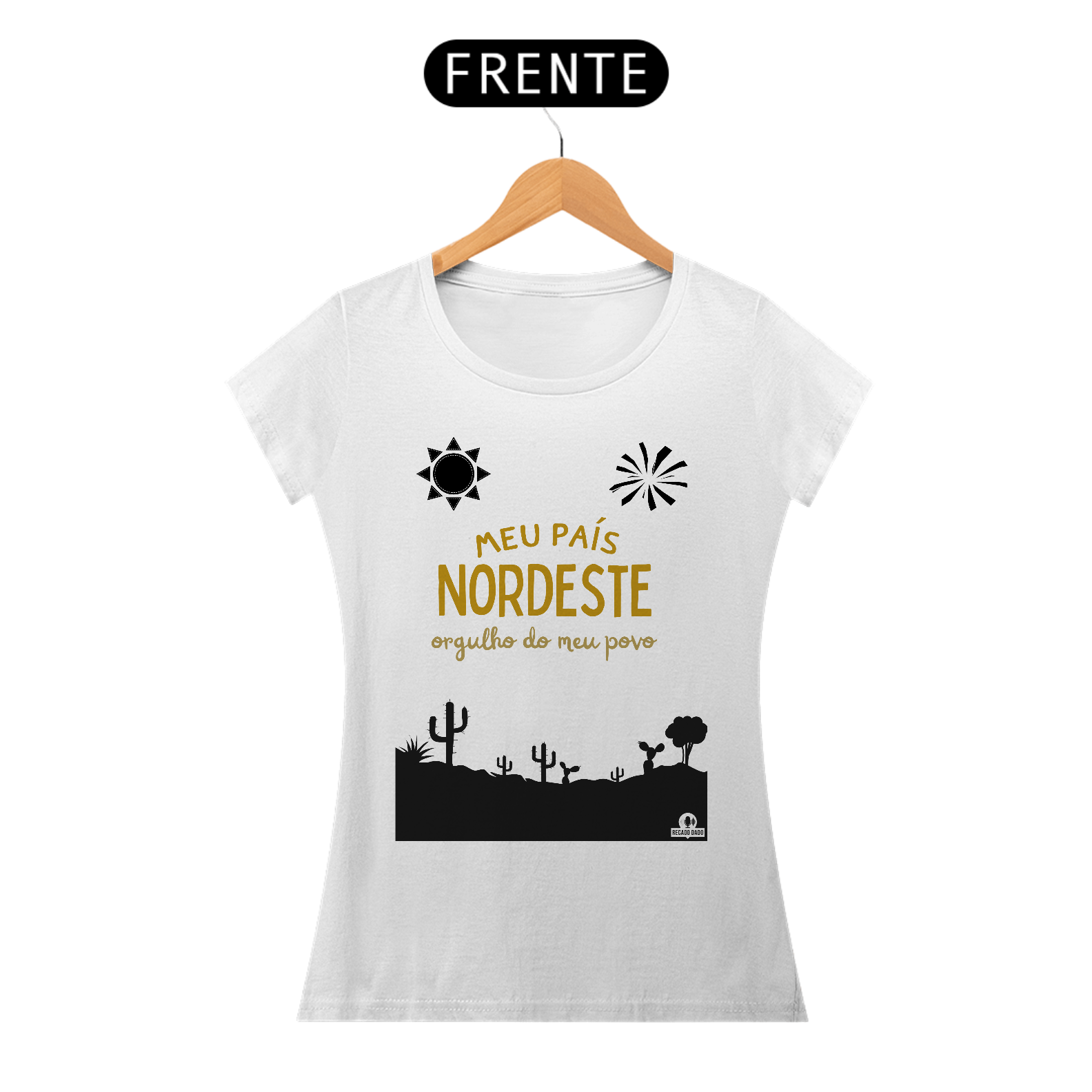 Camiseta baby long frase 