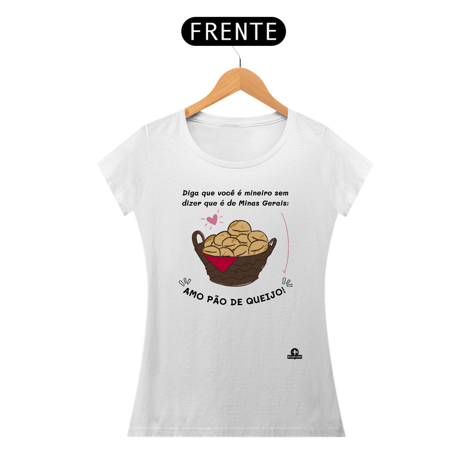 Camiseta feminina divertida 