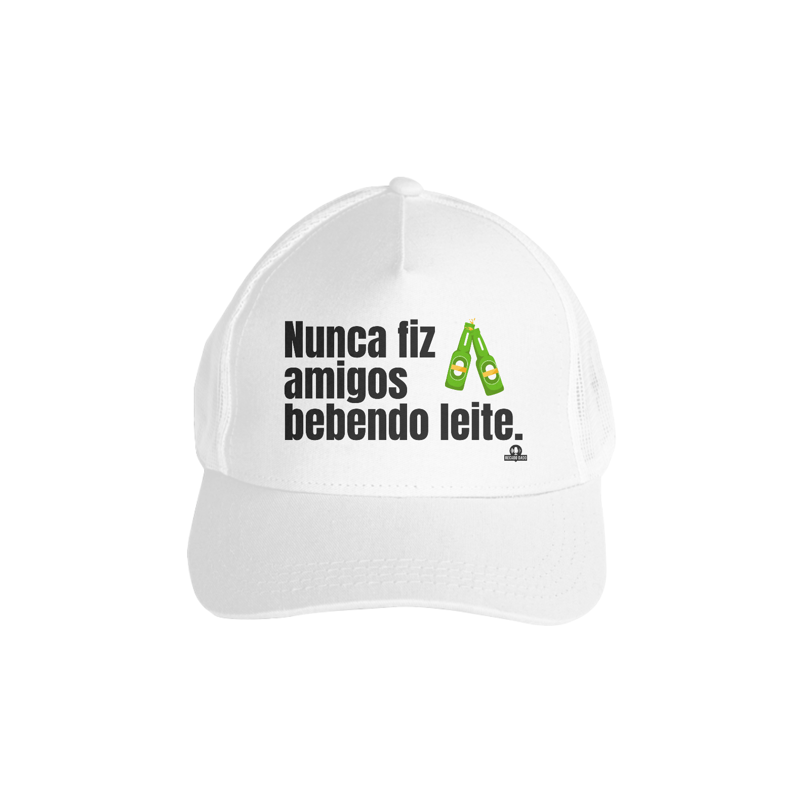 Boné aba curva com frase engraçada 