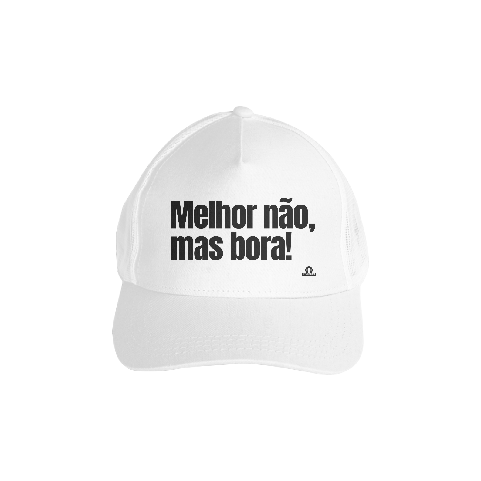 Boné aba curva divertida com frase 