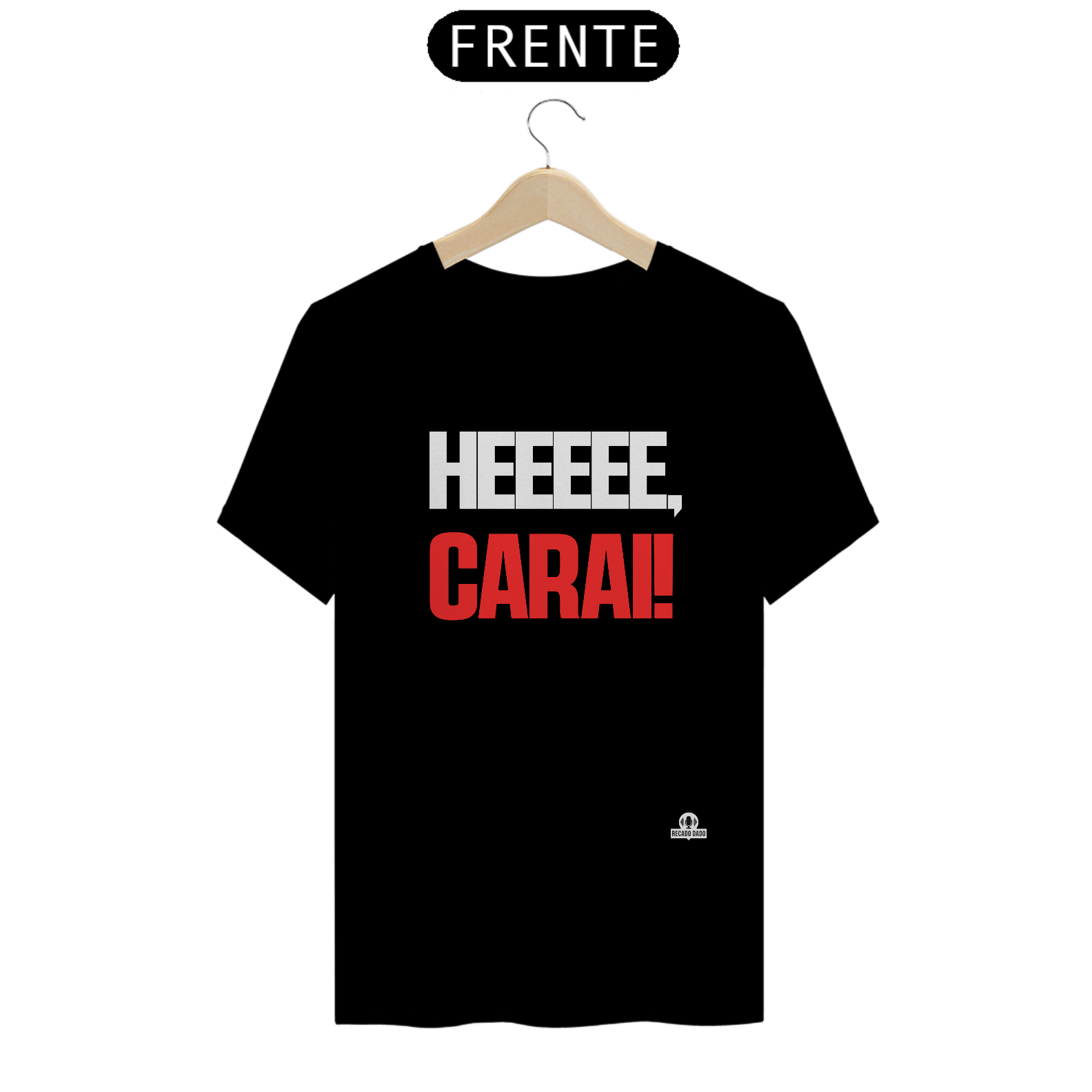 Camiseta engraçada com frase 