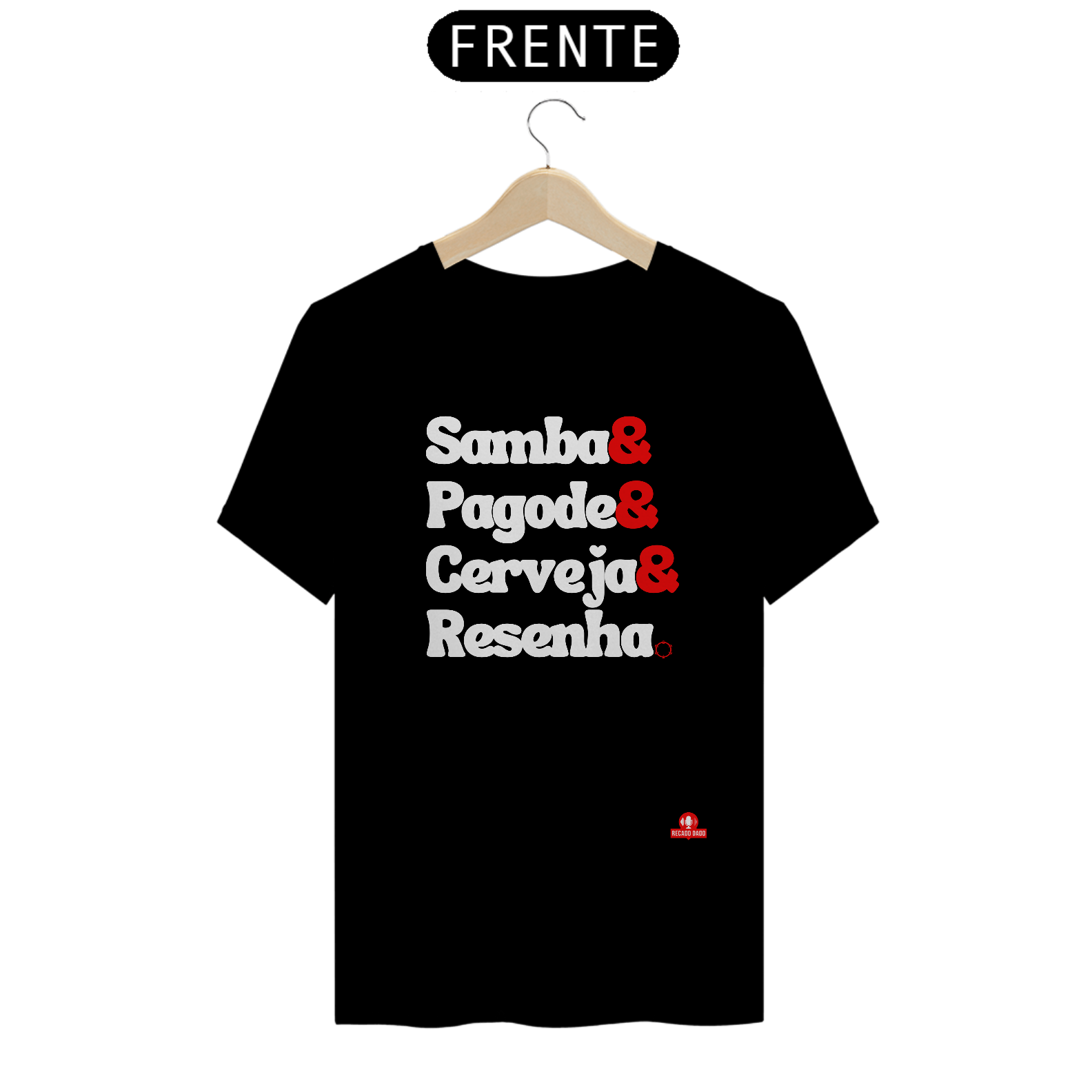 Camiseta de fim de semana com frase 