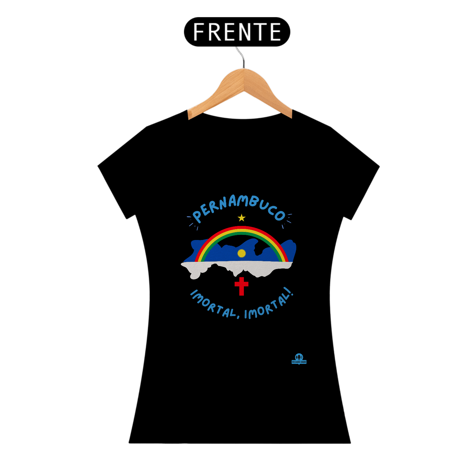 Camiseta feminina turismo com a frase 