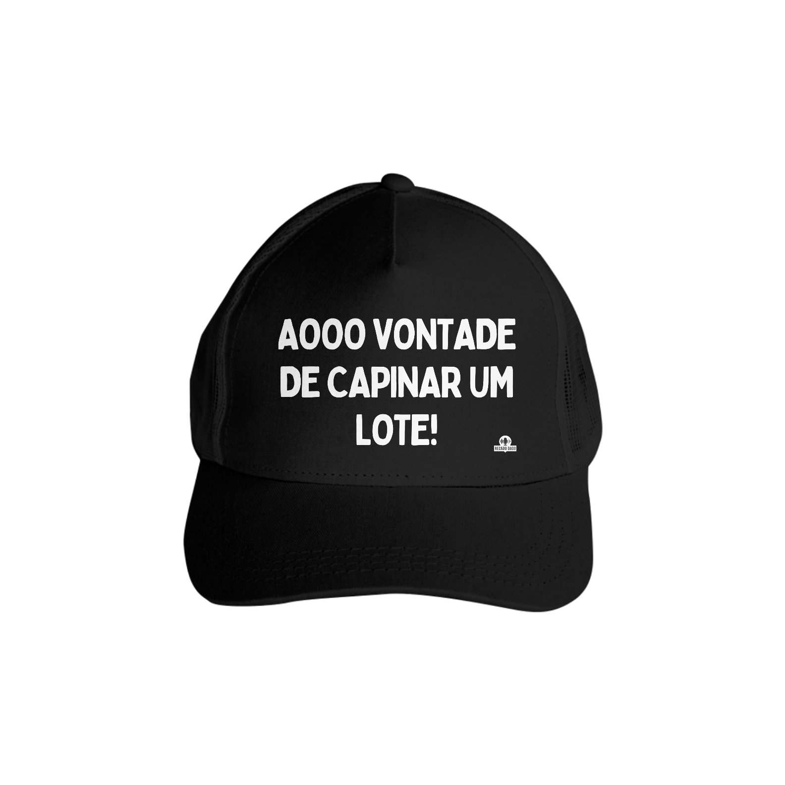 Boné aba curva engraçado com a frase 