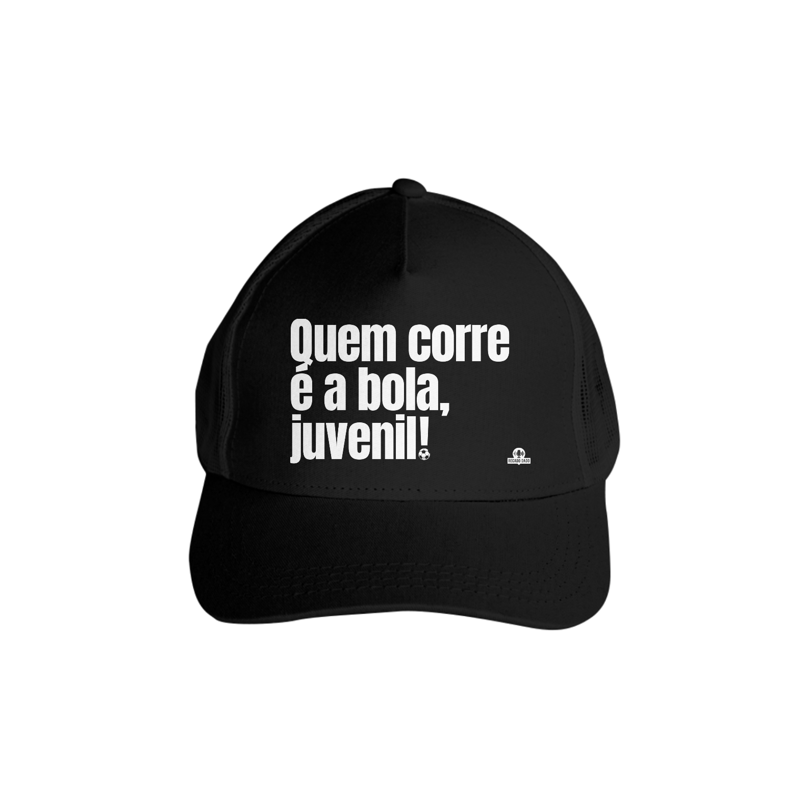 Boné aba curva de futebol com frase 