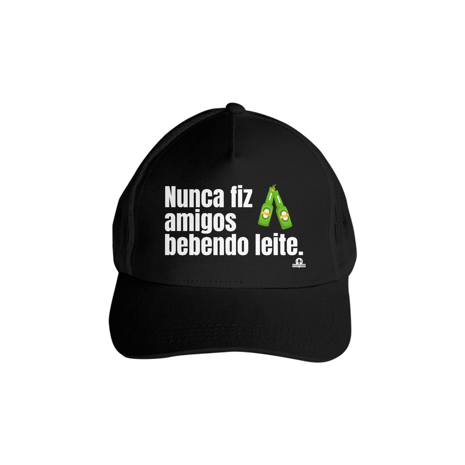 Boné aba curva com frase engraçada 