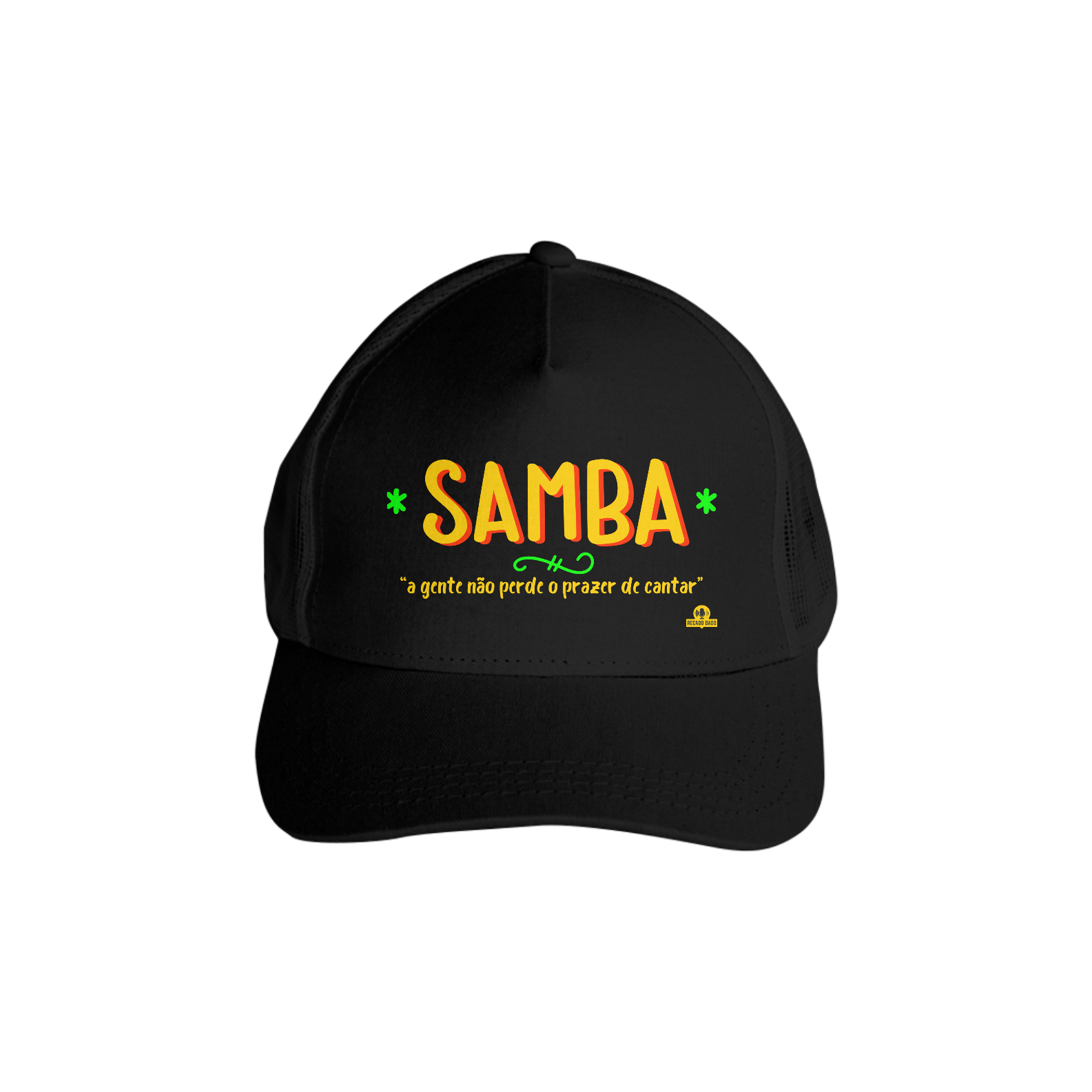 Boné aba curva musical 