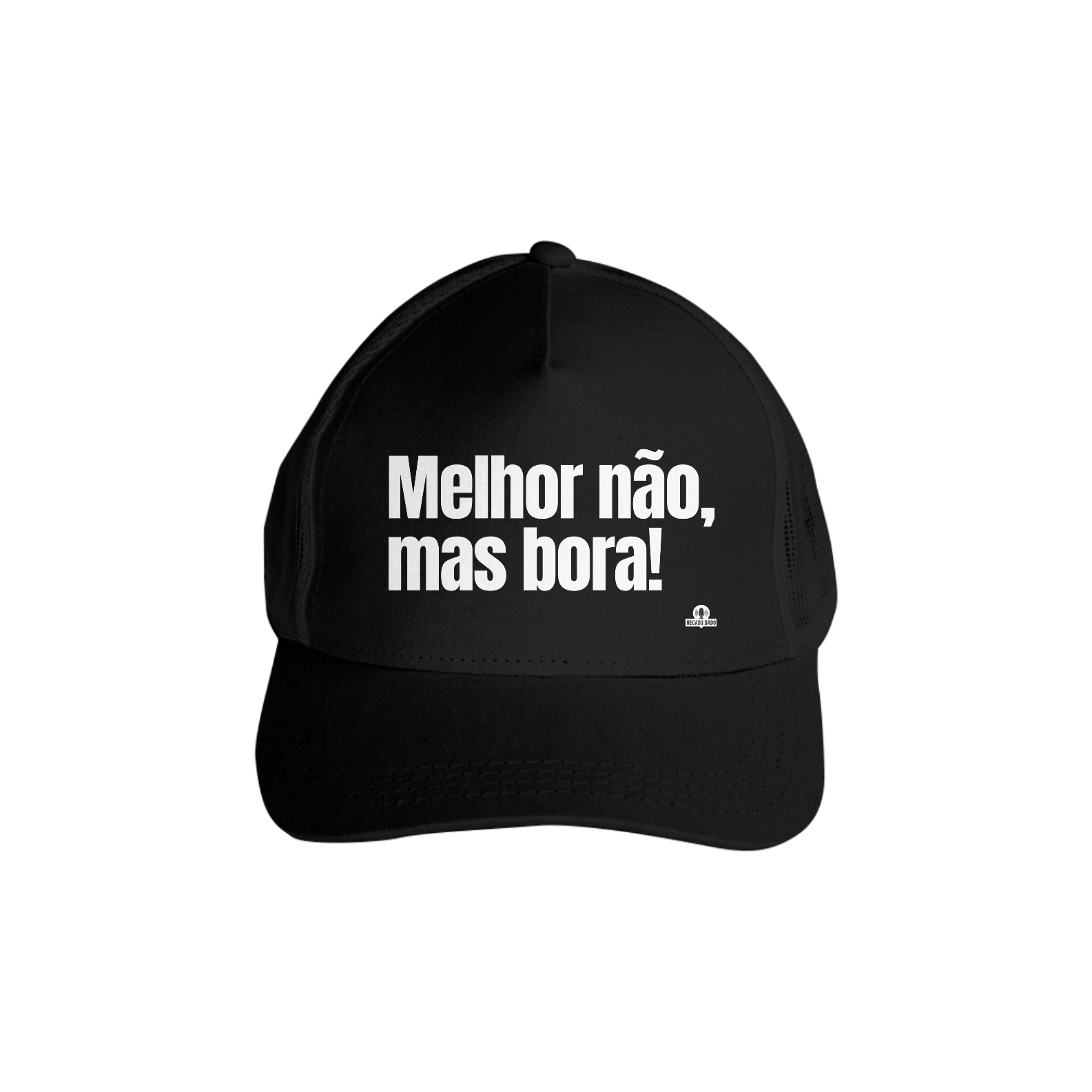 Boné aba curva divertida com frase 