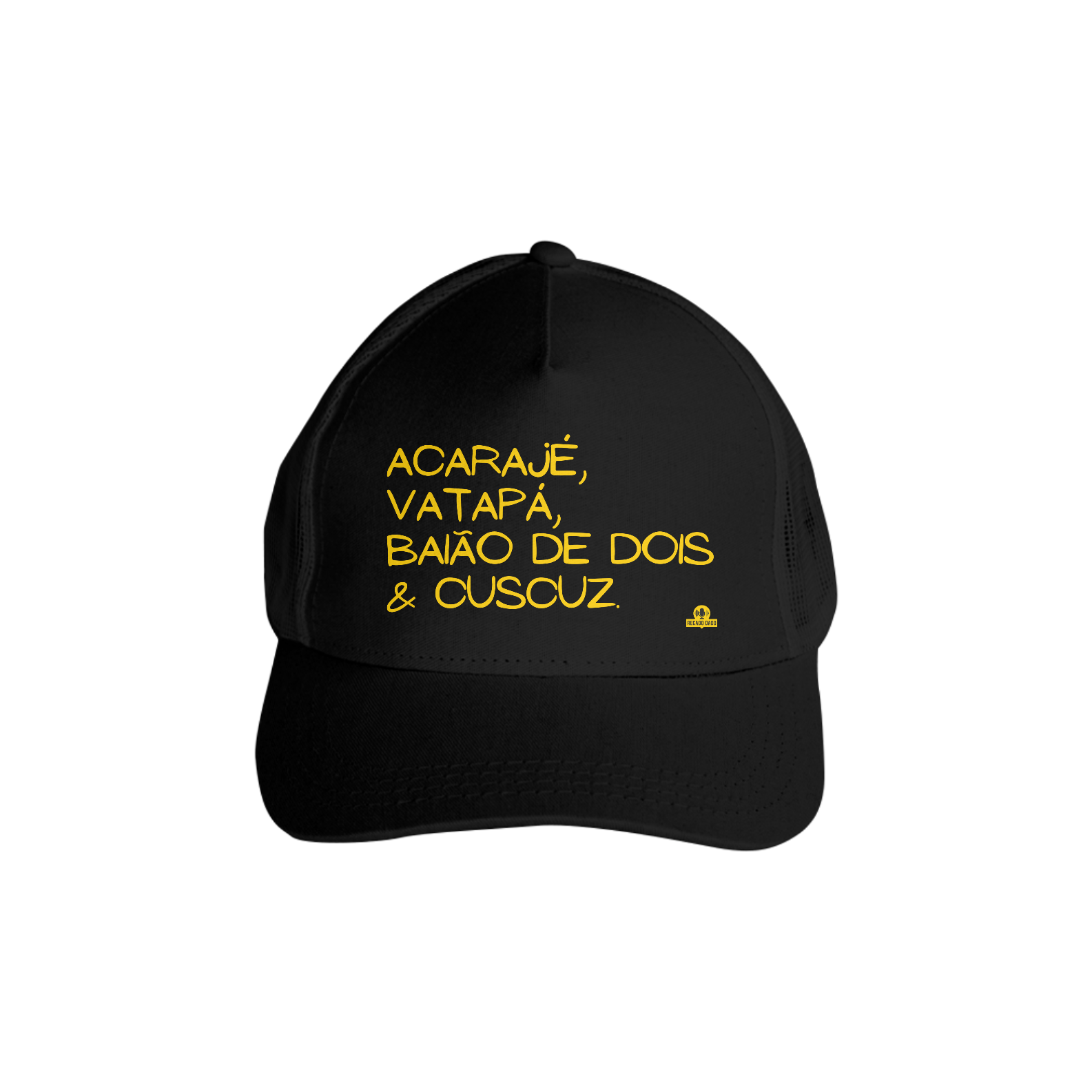 Boné aba curva de gastronomia 