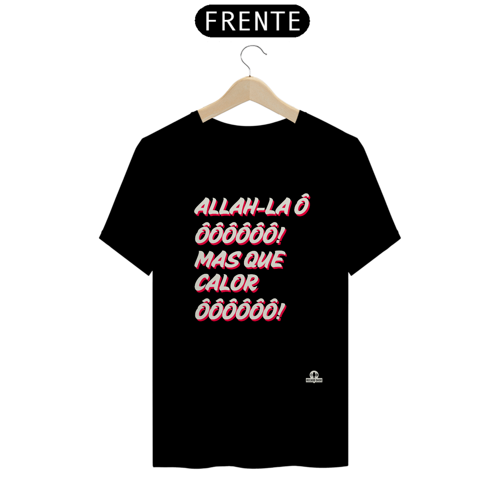 Camiseta de carnaval com a famosa marchinha 