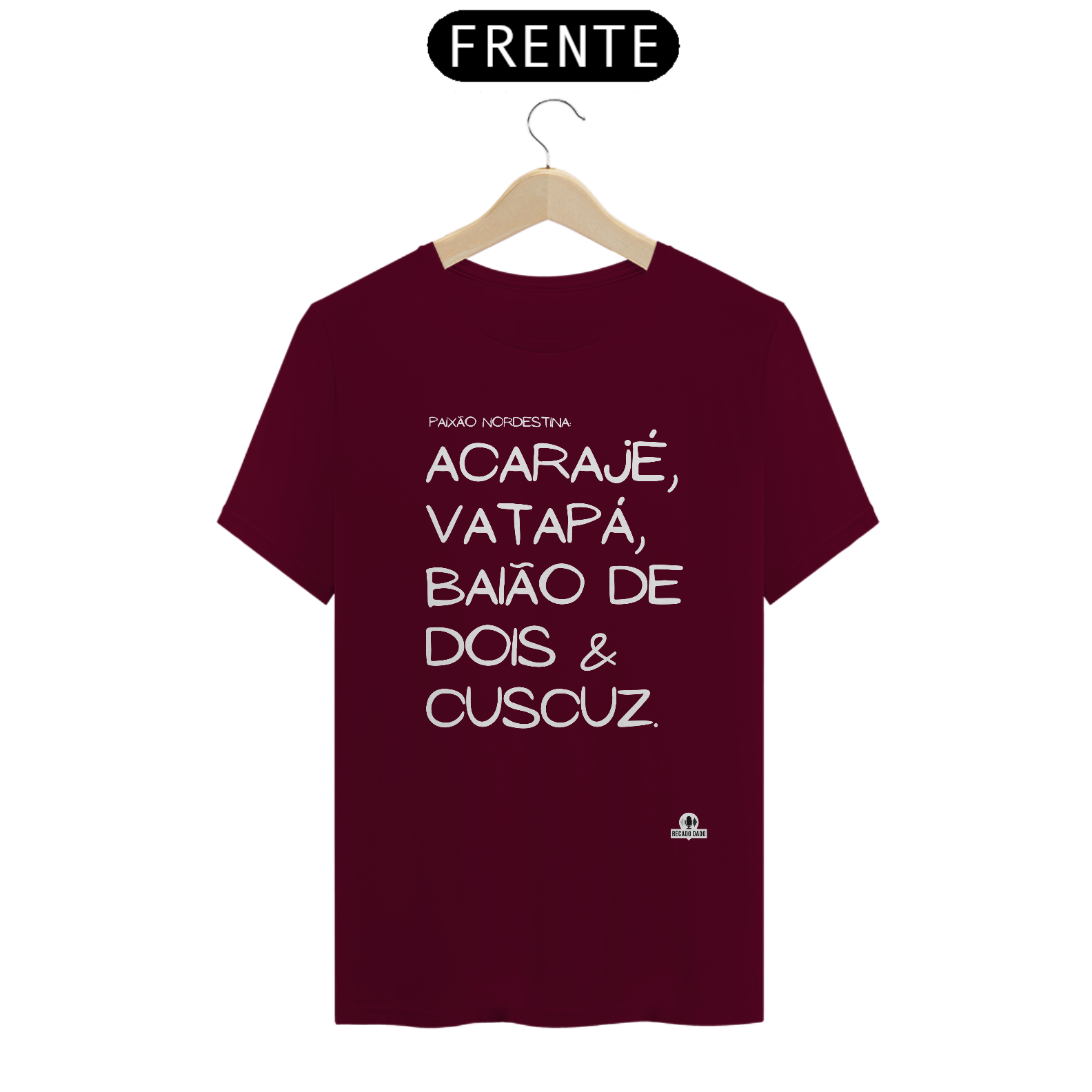 Camiseta de gastronomia 