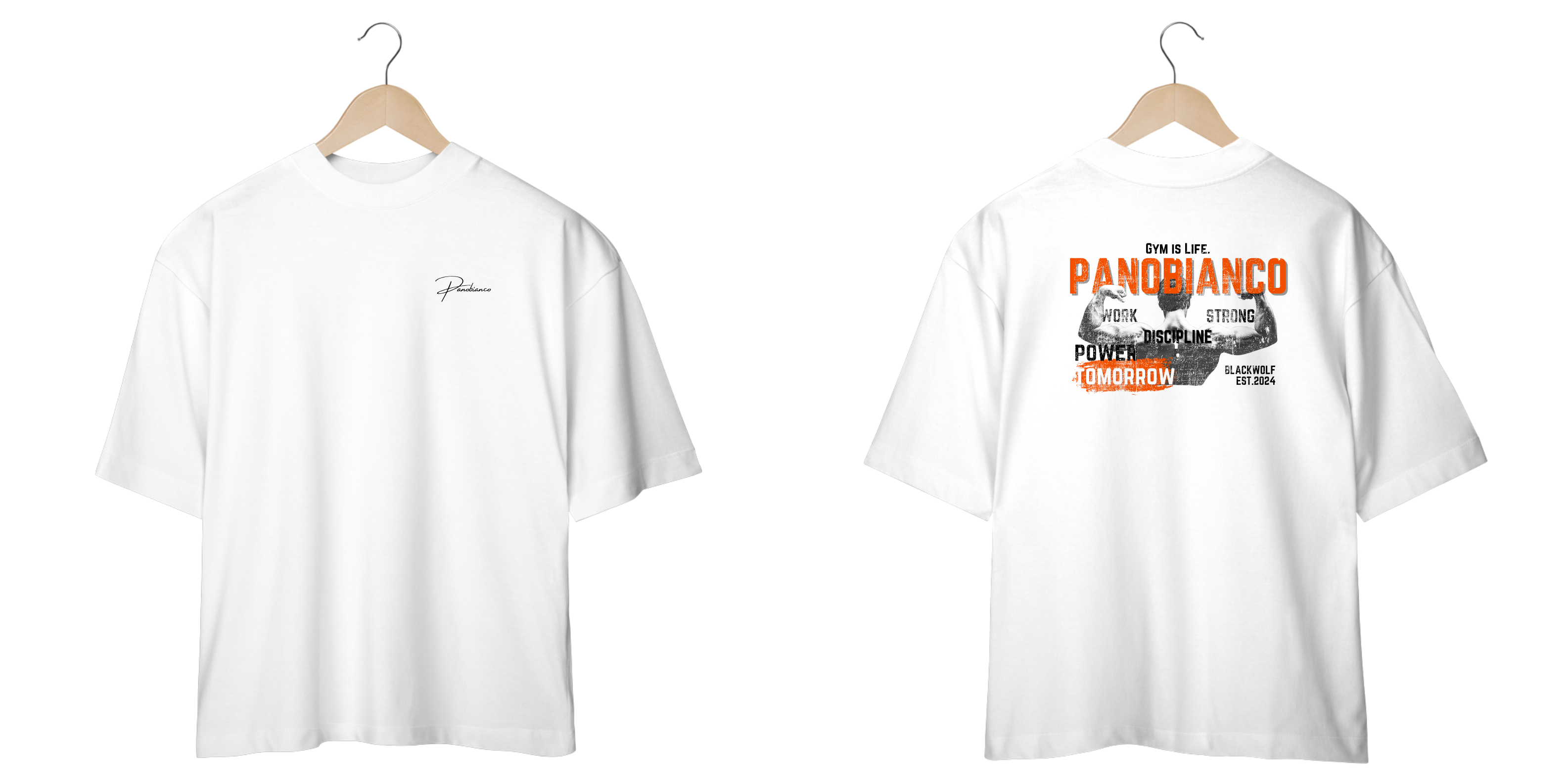 Camiseta Oversized Panobianco