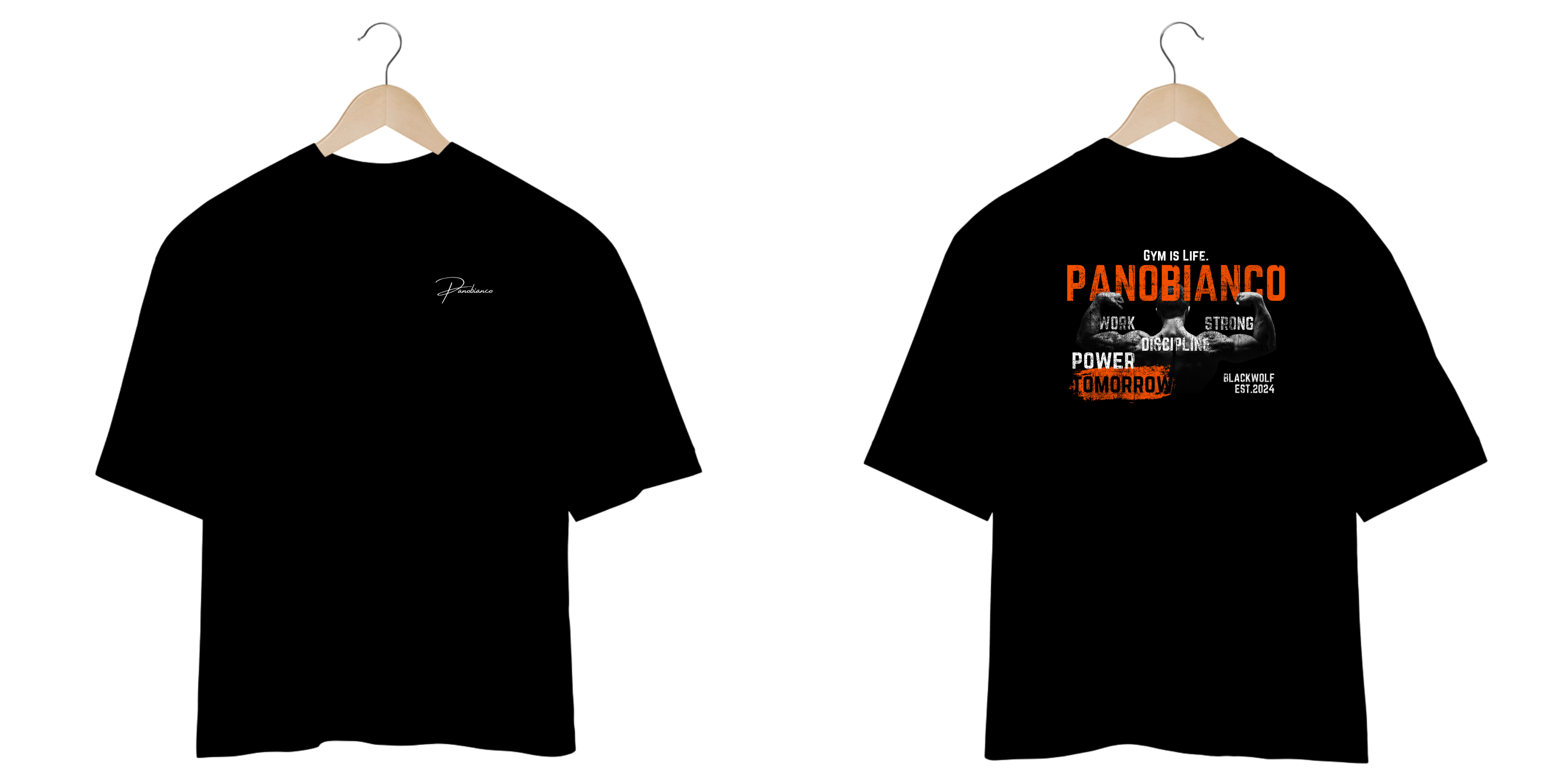 Camiseta Oversized Panobianco