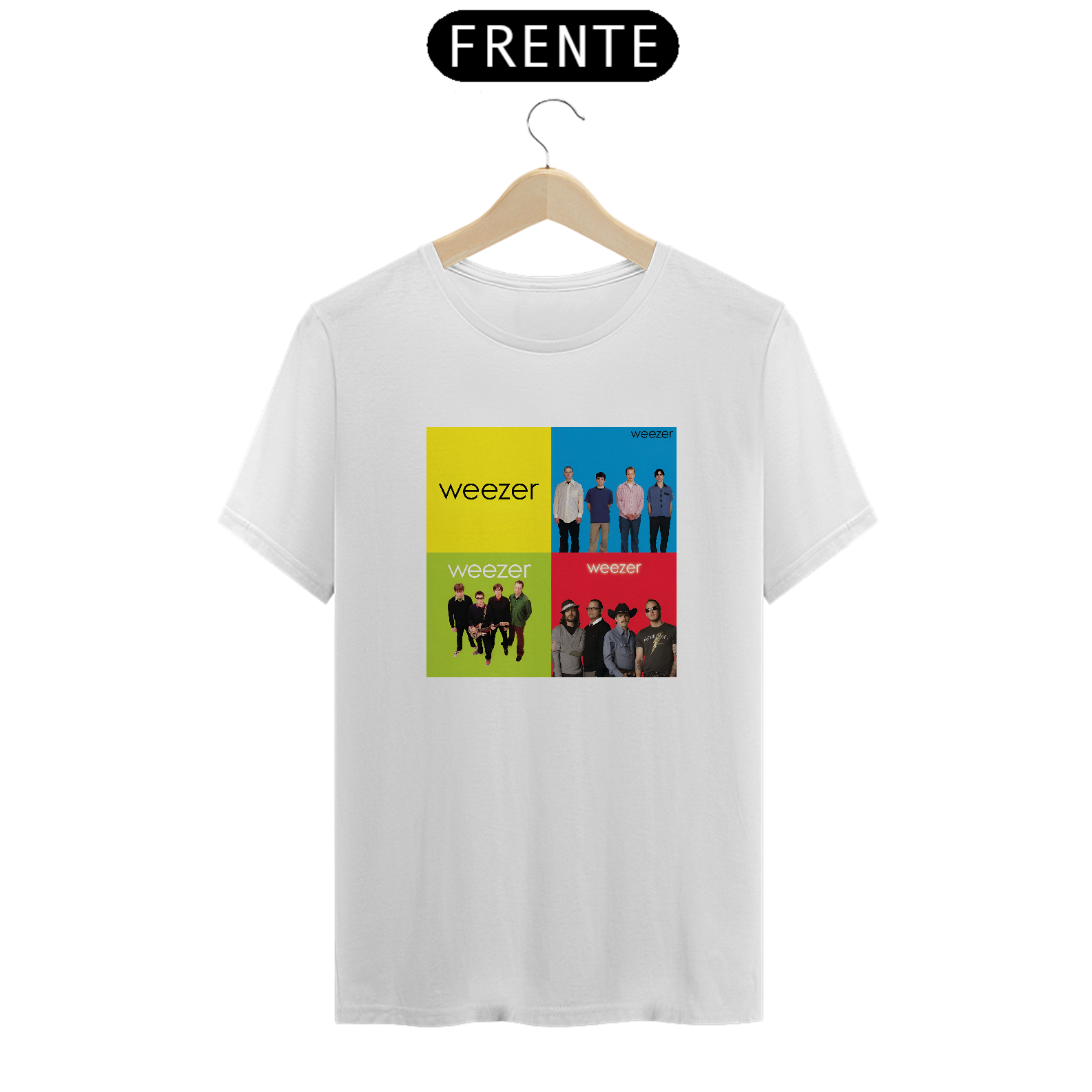 Weezer - Blue/Green/Red - Camiseta Prime