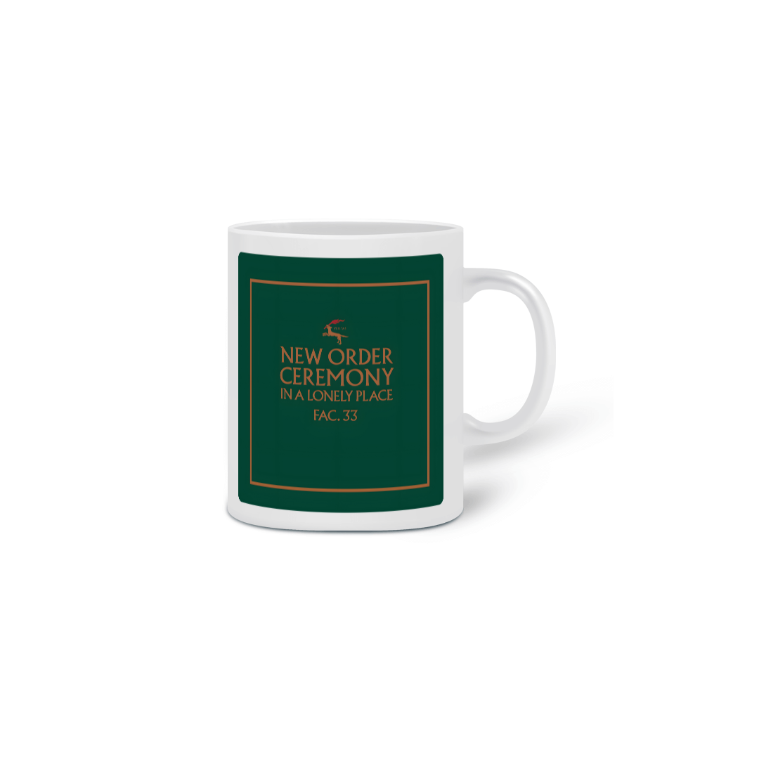 New Order - Ceremony - Caneca