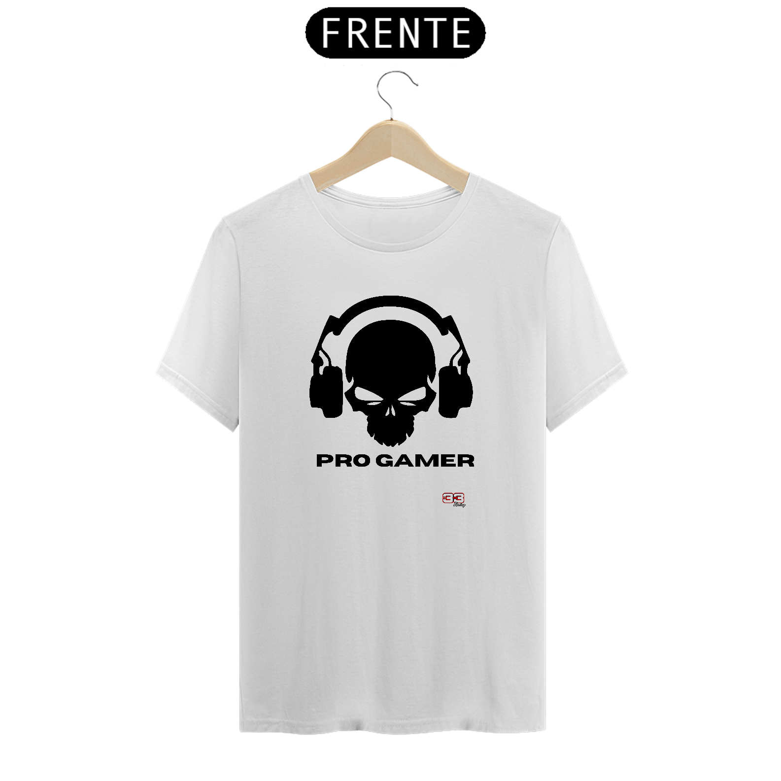 Pro Gamer Caveira Preta