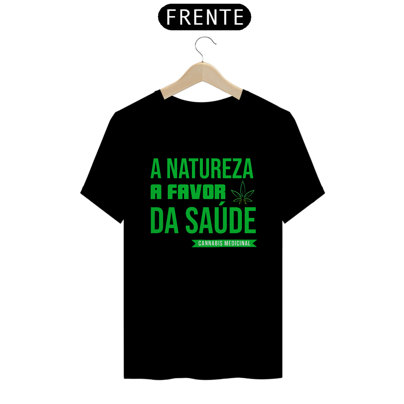 Camiseta - A Natureza a Favor da Saúde