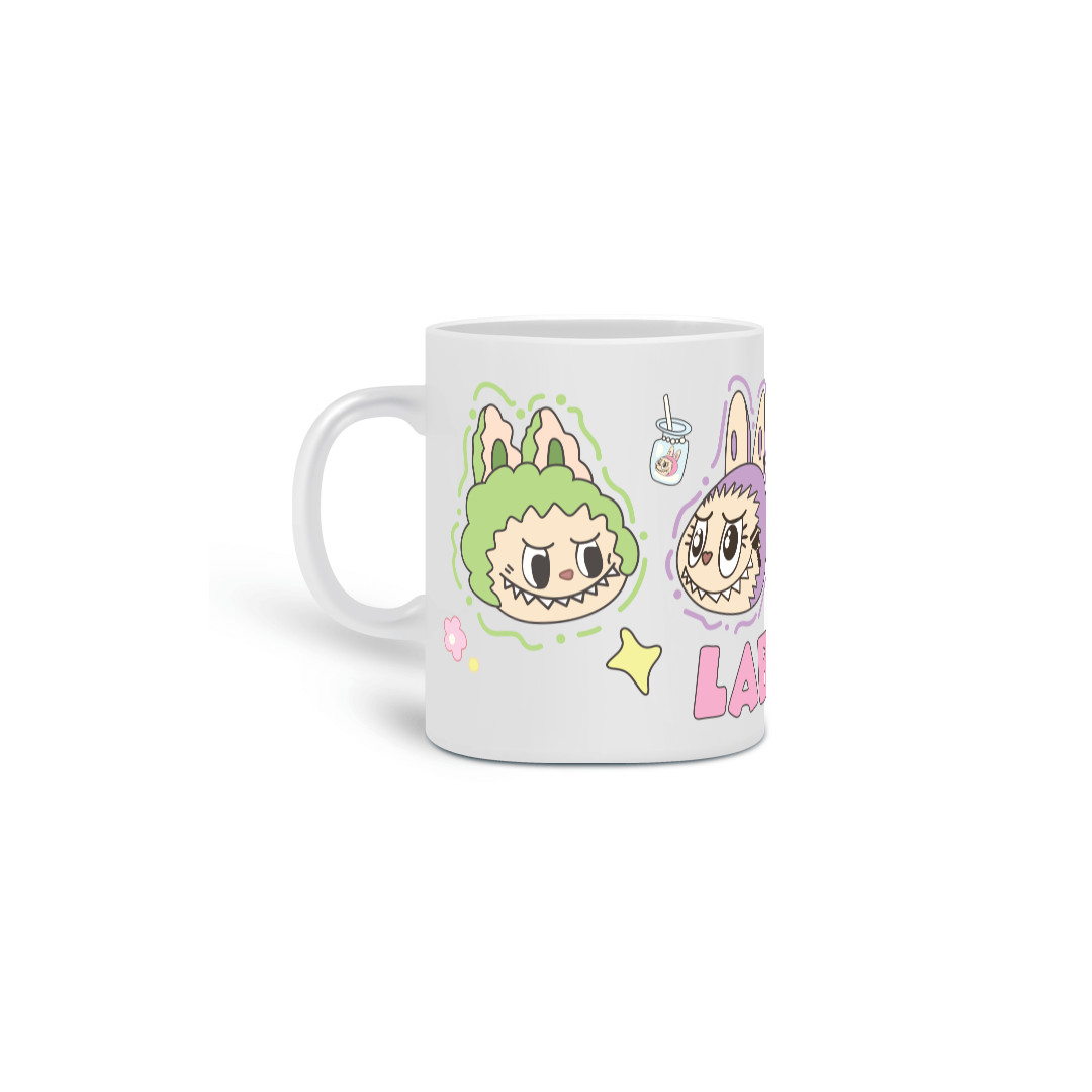Labubu collection caneca 