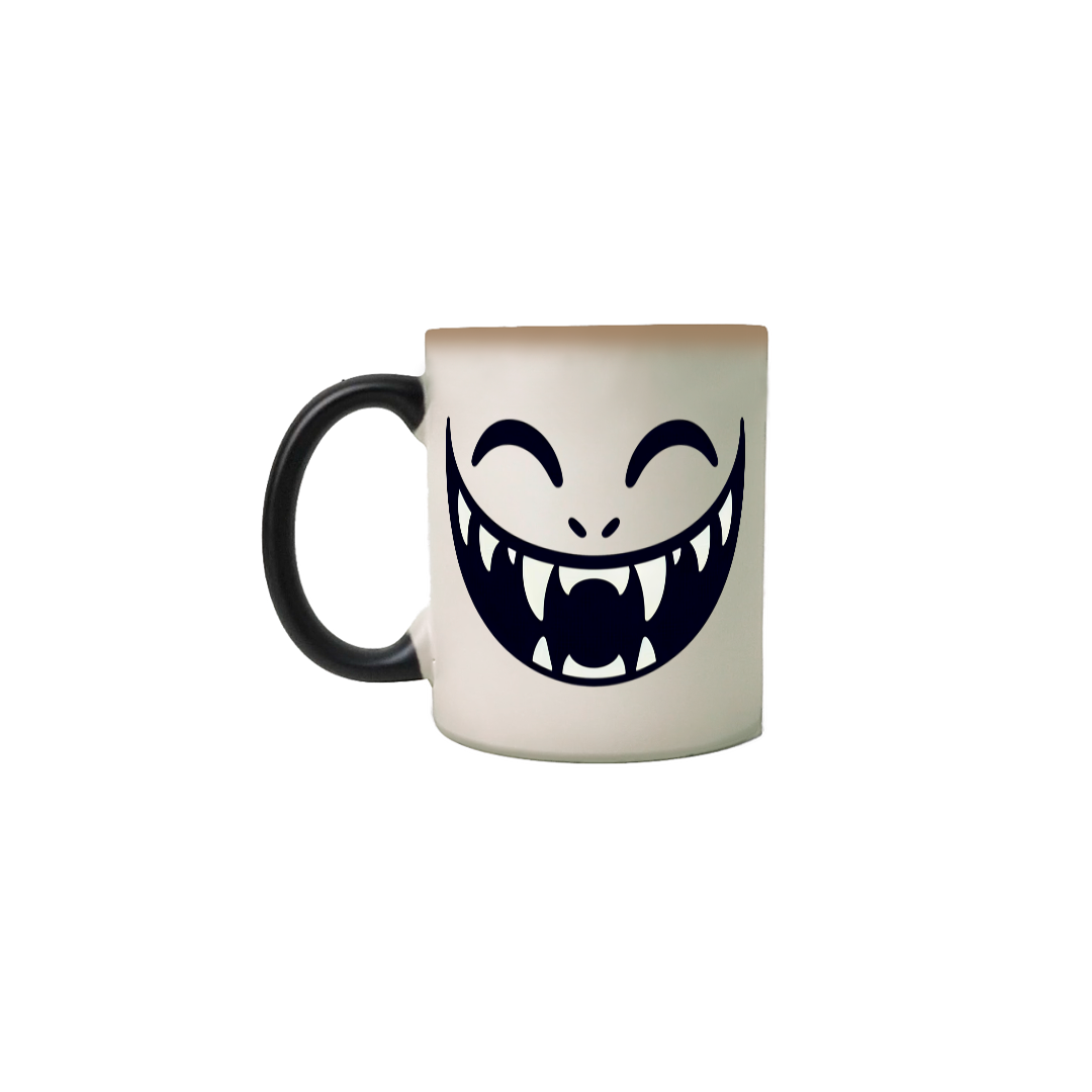 Caneca Magica Monstrinho Feliz