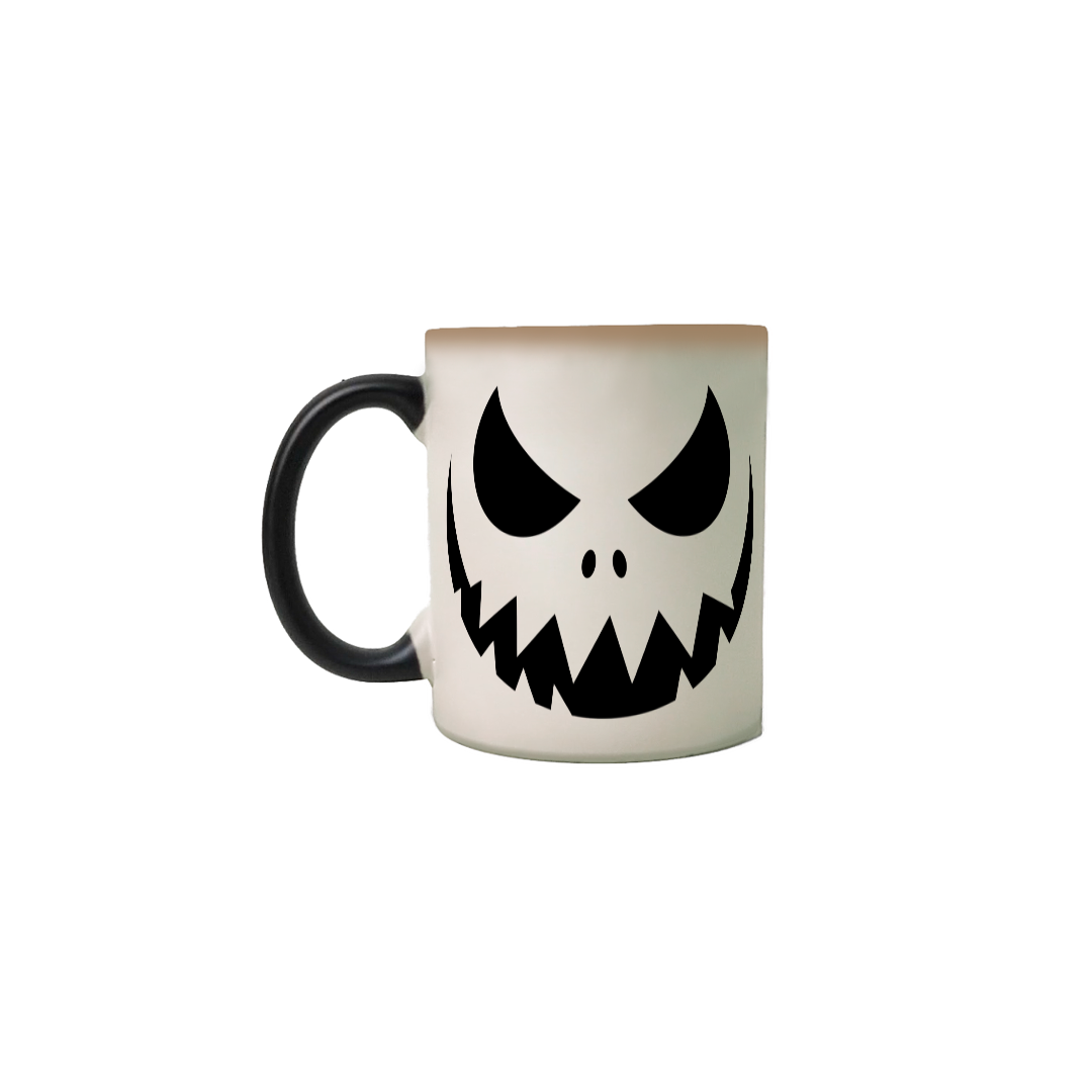 Caneca Magica Cabeça de Abobora