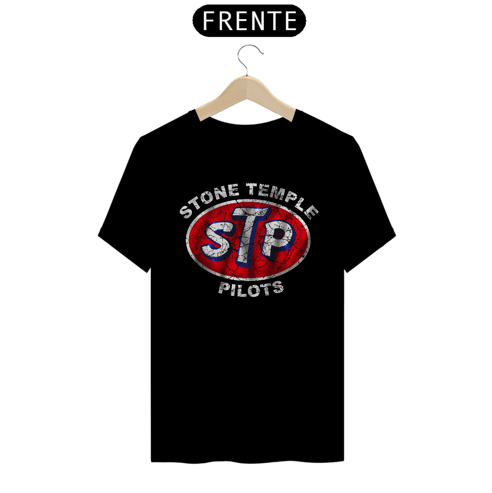 Camiseta STP Vintage - Stone Temple Pilots original - - NOSSAS CAMISETAS SÃO MAIS AJUSTADAS AO CORPO - ANTES DE FINALIZAR, VEJA TABELA DE MEDIDAS ABAIXO DO BOTÃO COMPRAR OU COMPRE UM TAMANHO MAIOR.