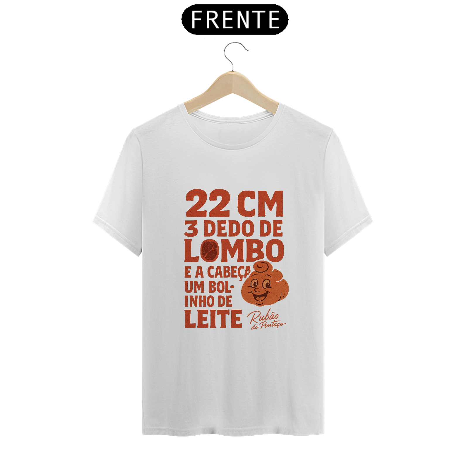 CAMISETA RUBAO - 3 DEDO DE LOMBO