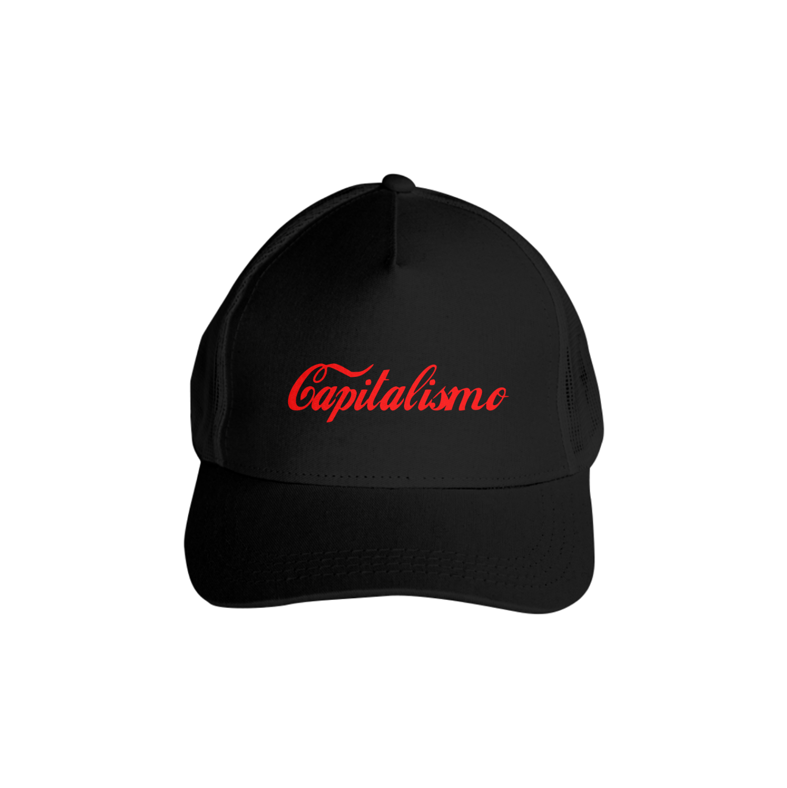 Boné Americano com telinha Capitalismo