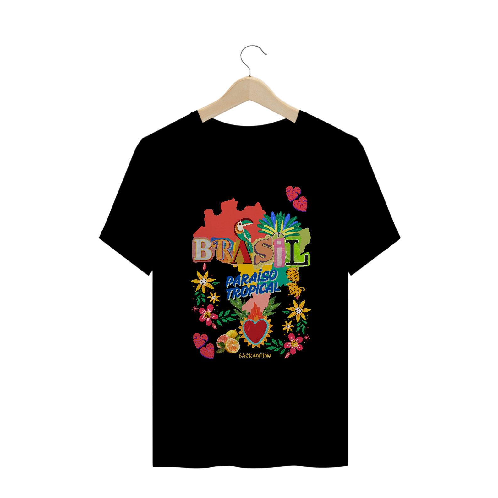 Camiseta plus Size 
