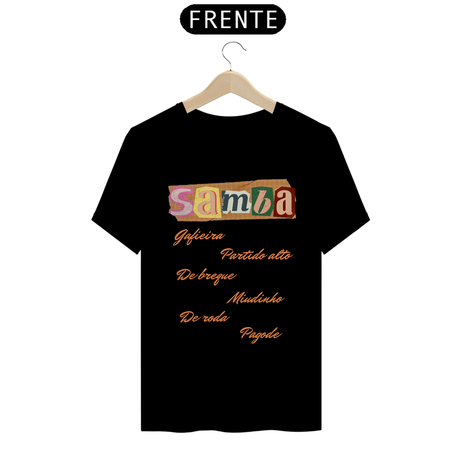 Camiseta Samba coleção boteco