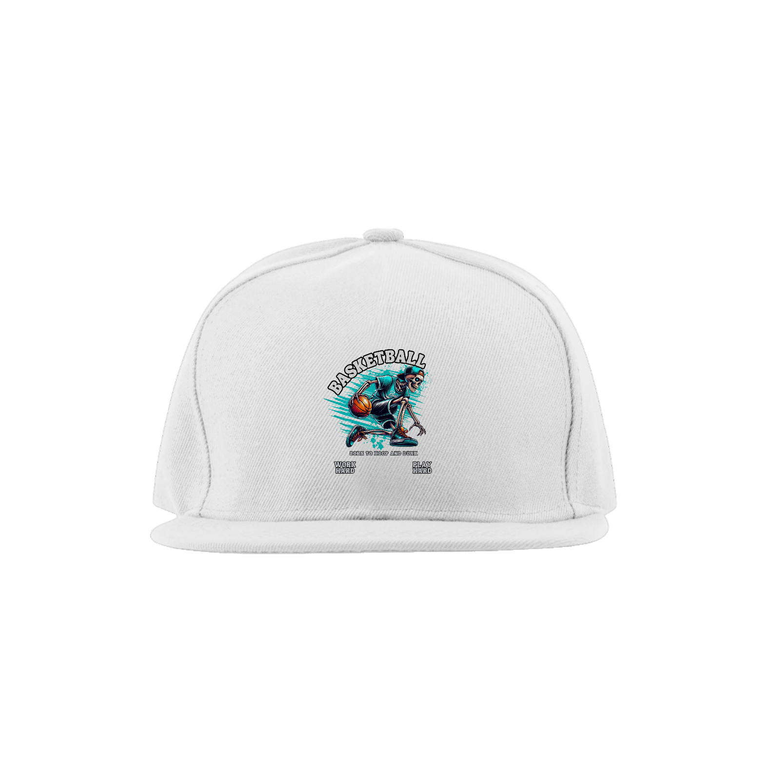 Boné Quality Basketball Skull
