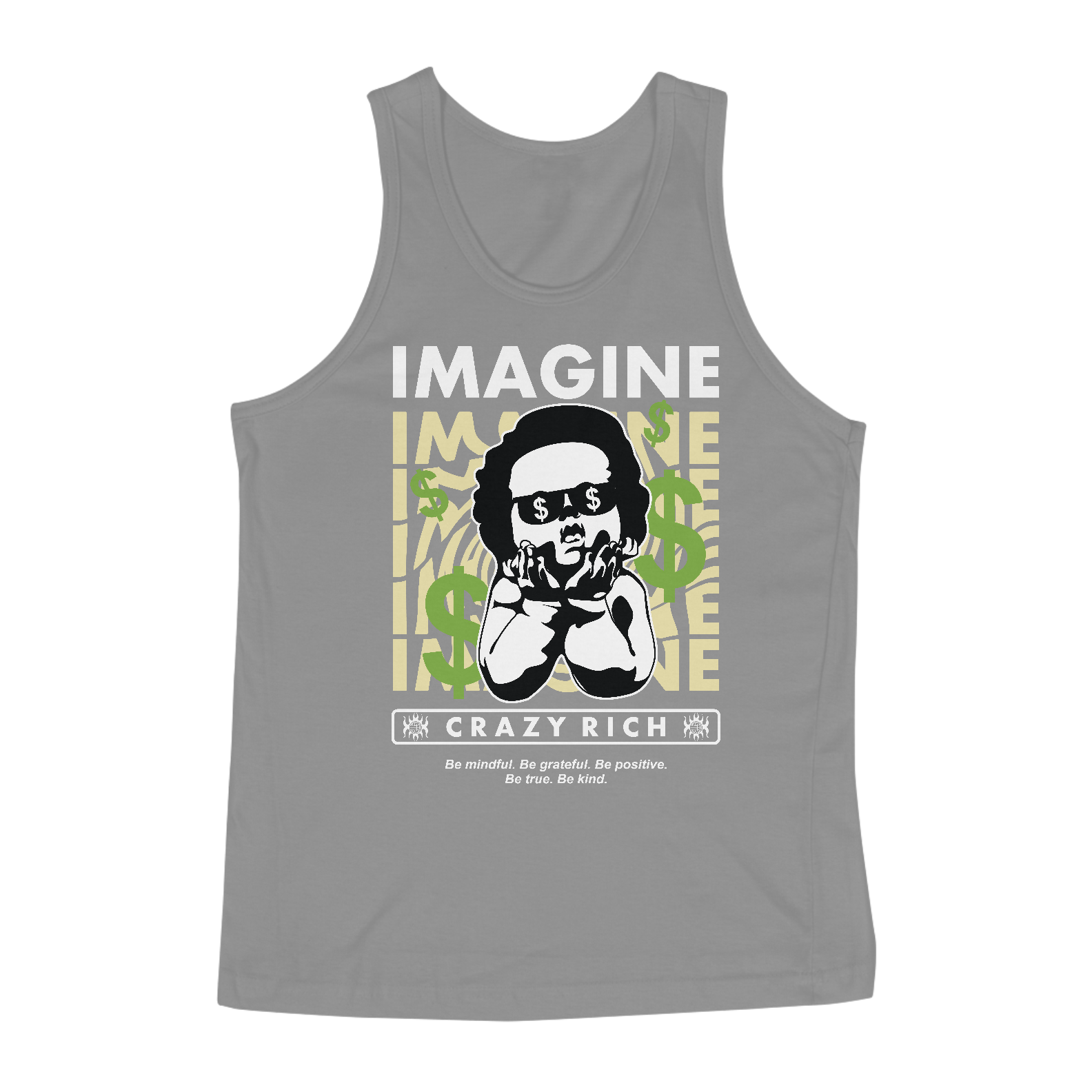 Regata Masculina Quality Imagine Crazy Rich