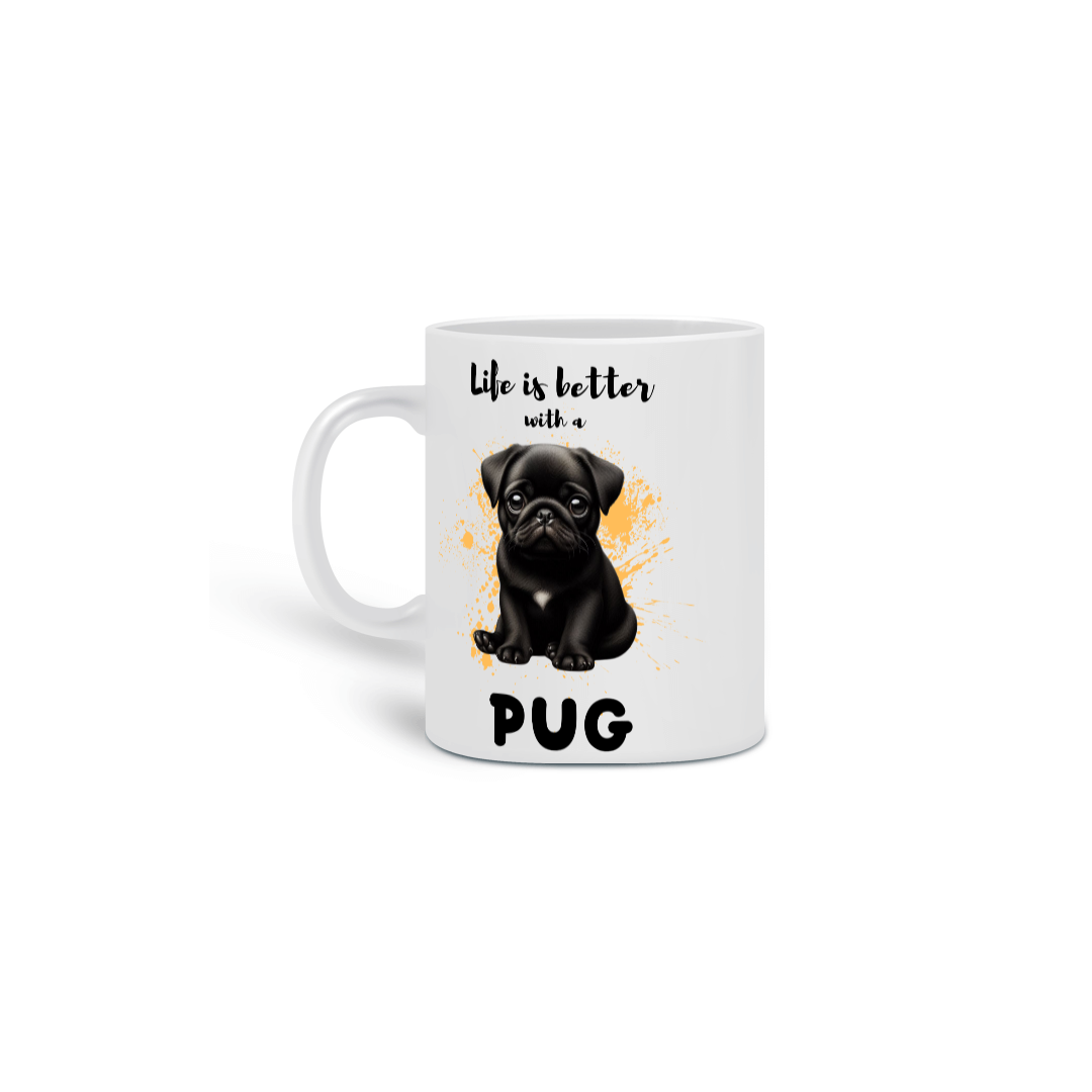 Caneca Pug 12
