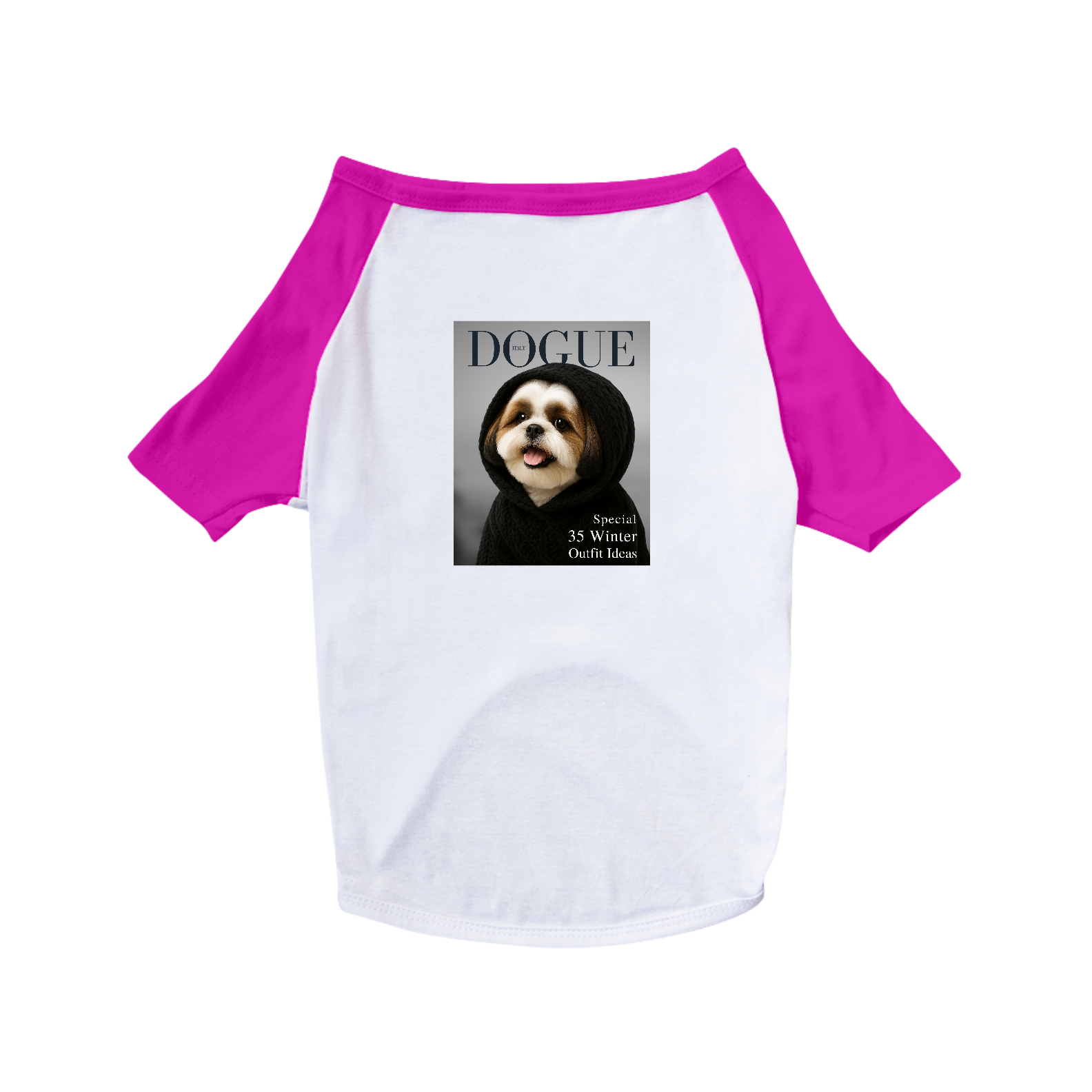 T-Shirt Pet Flocos