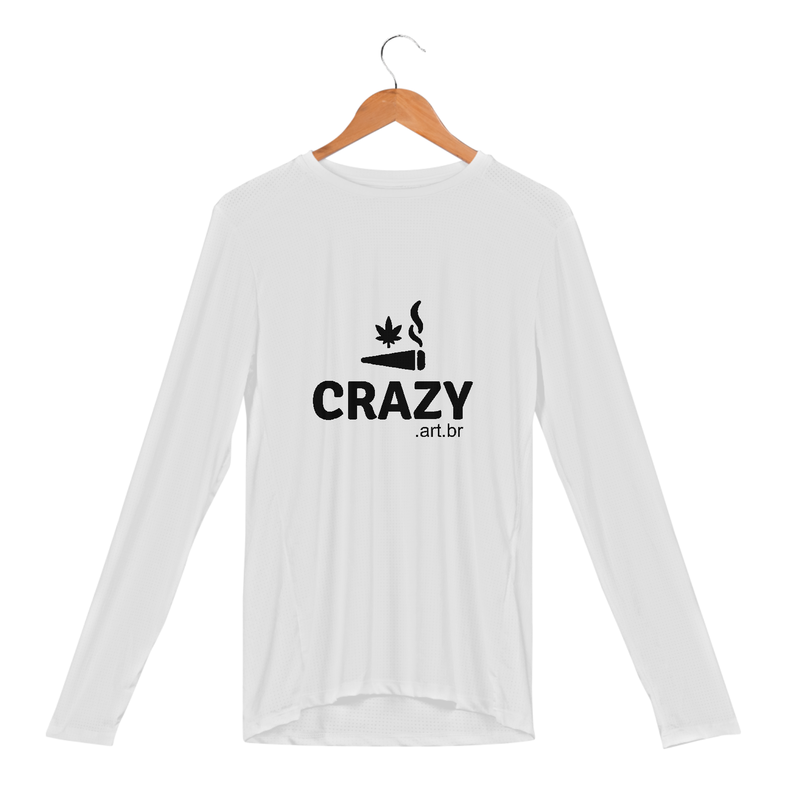 Camiseta manga comprida Crazy Art Br