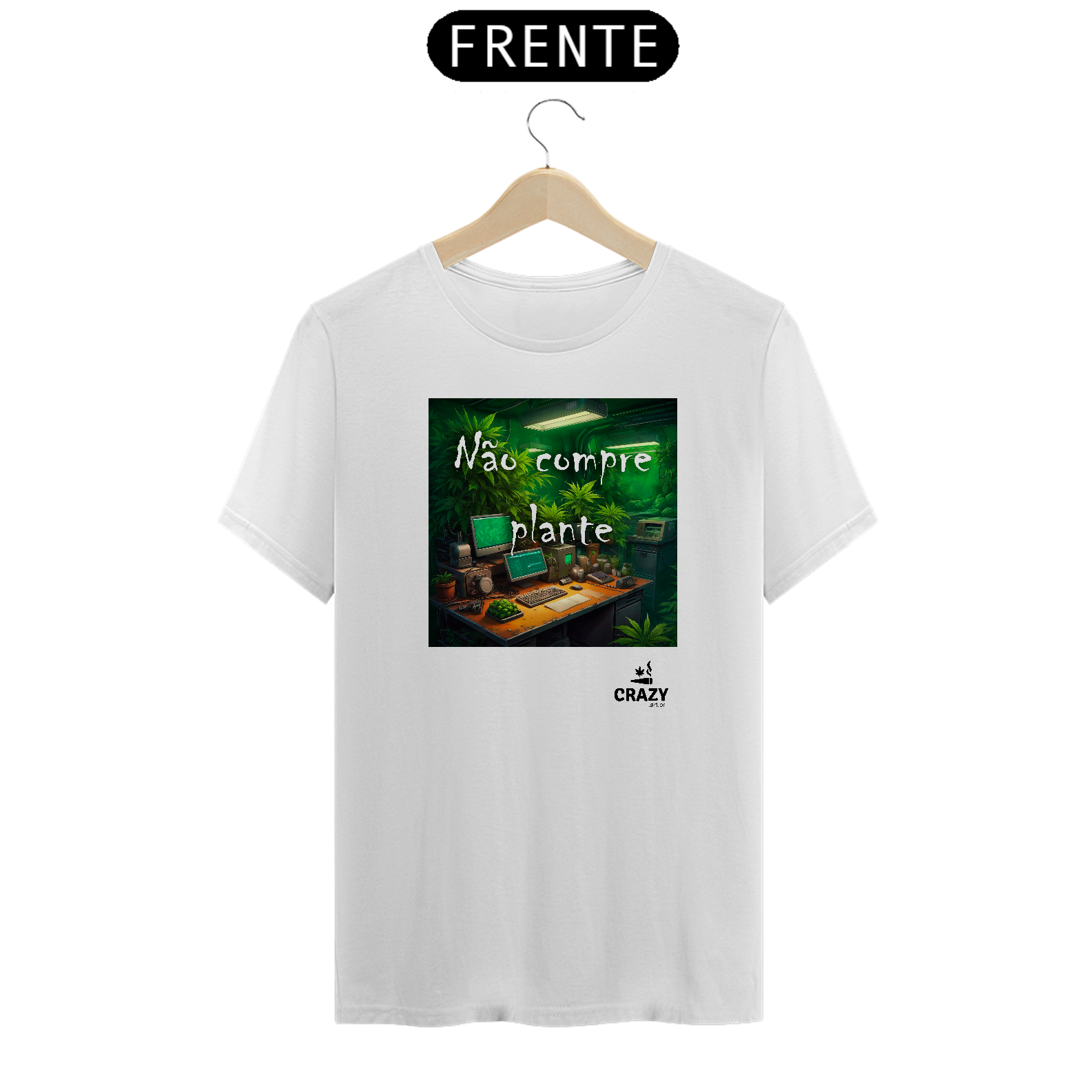 Camiseta Não compre plante