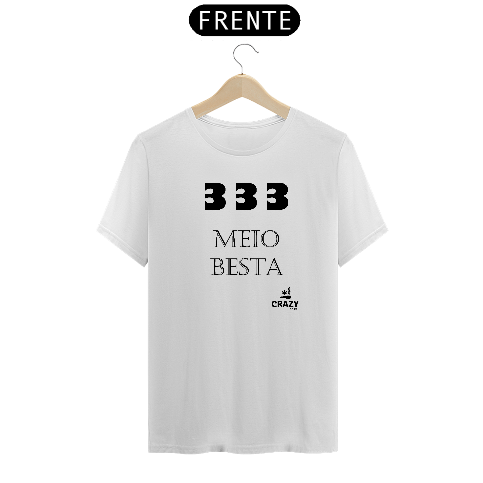 Camiseta 333 Meio Besta