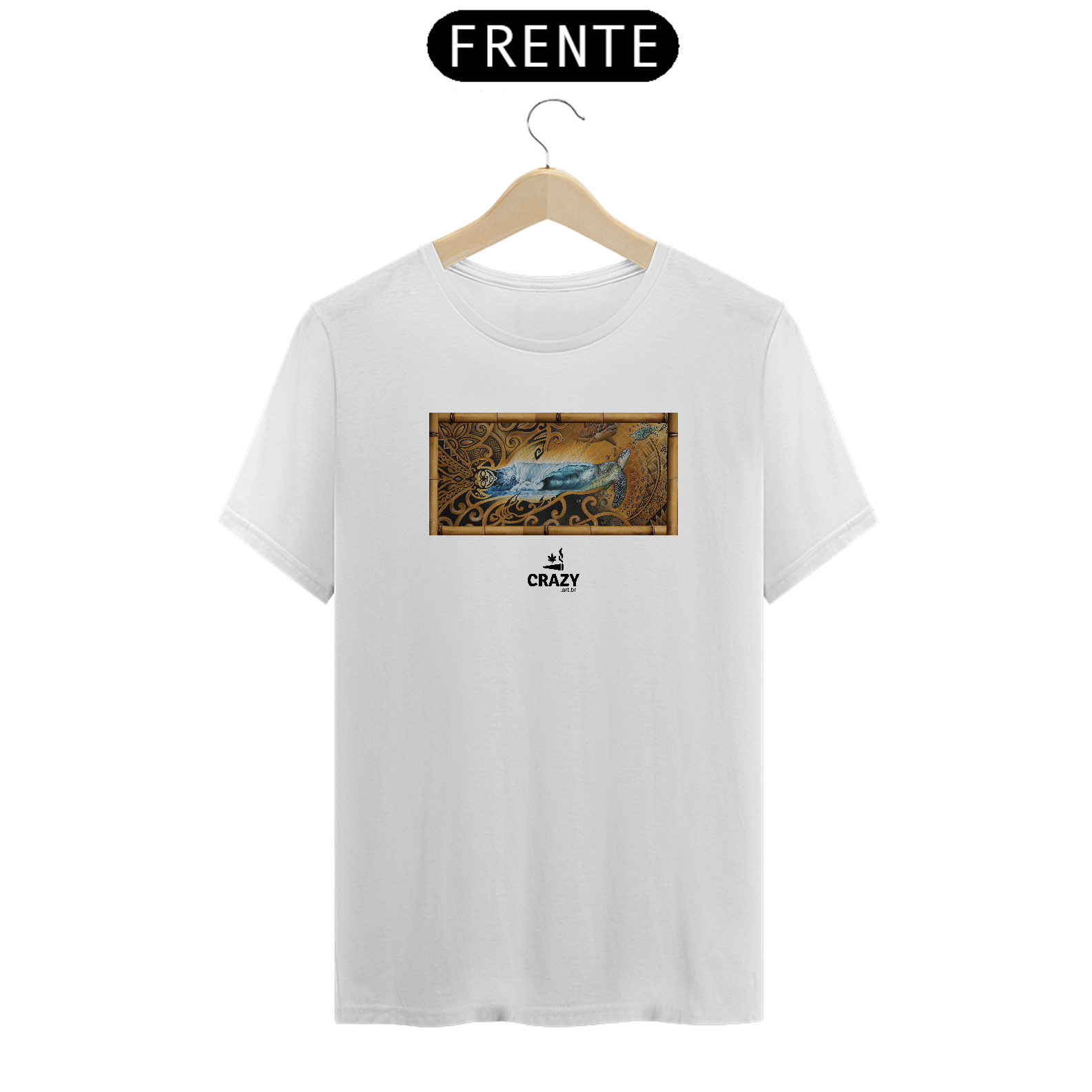 Camiseta Wave Turtle - Marcio Ito