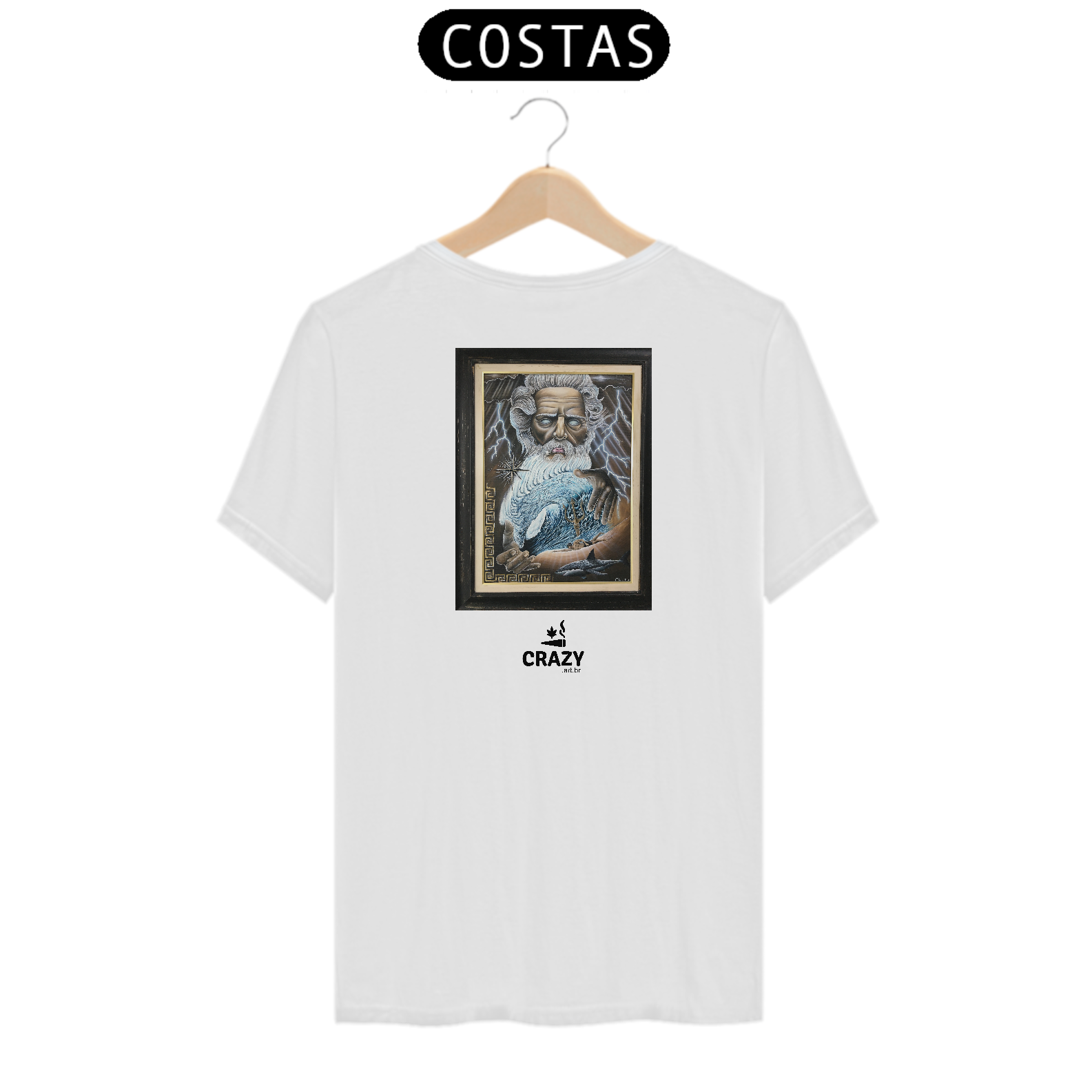 Camiseta Poseidon - Marcio Ito