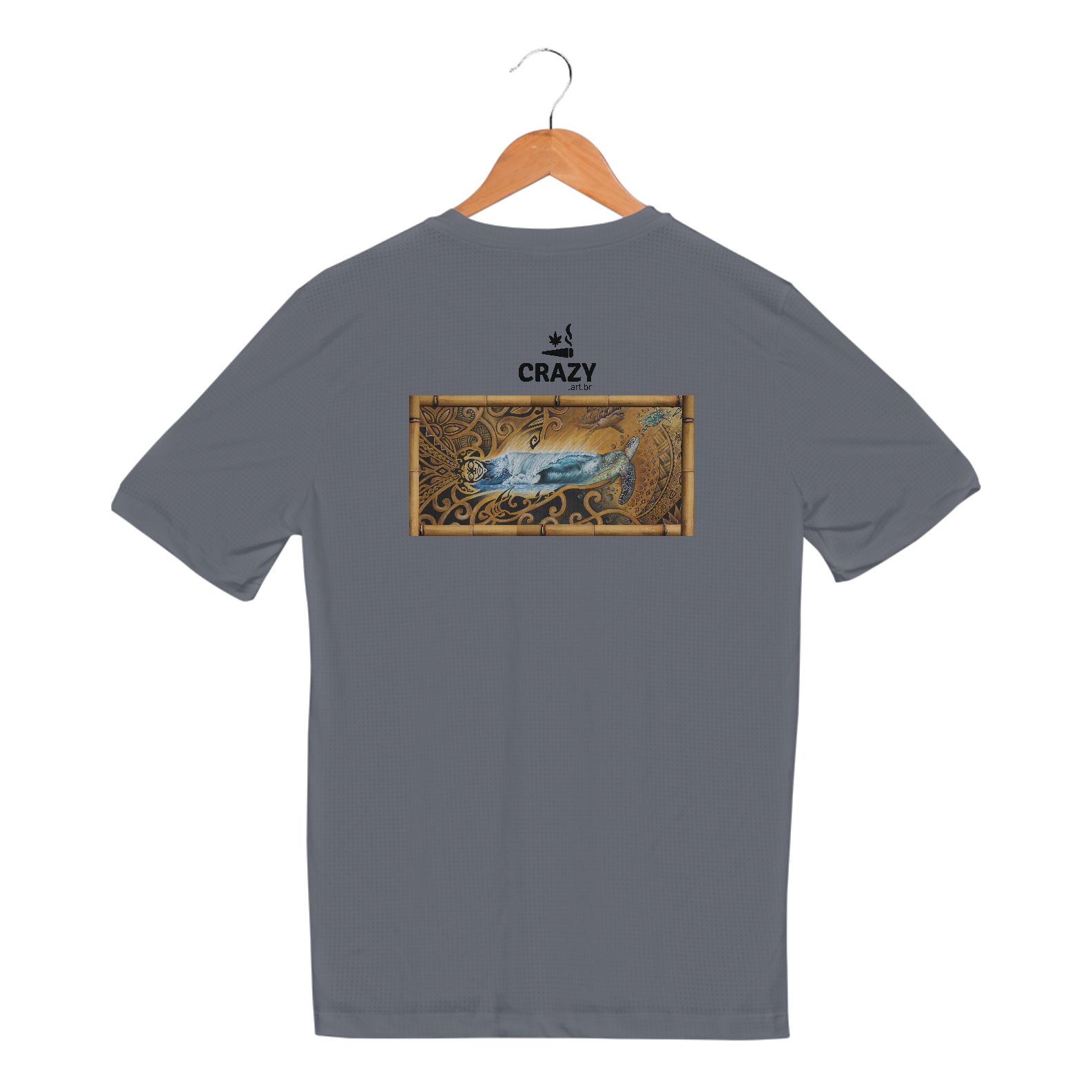 Camiseta Dry Wave Turtle - Marcio Ito