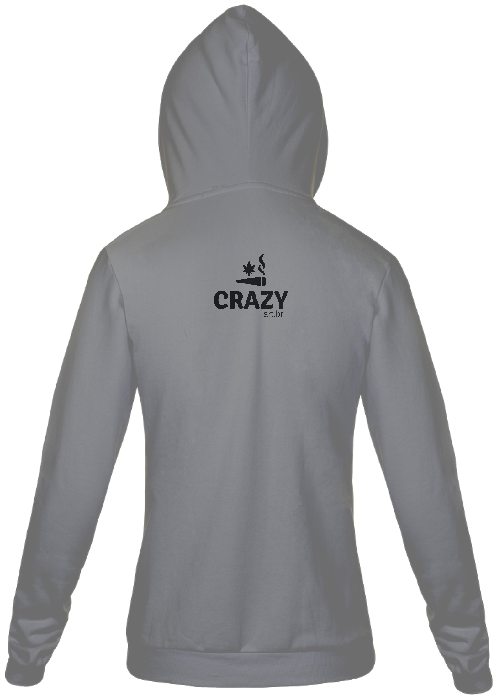 Moletom Crazy Art Br Ziper